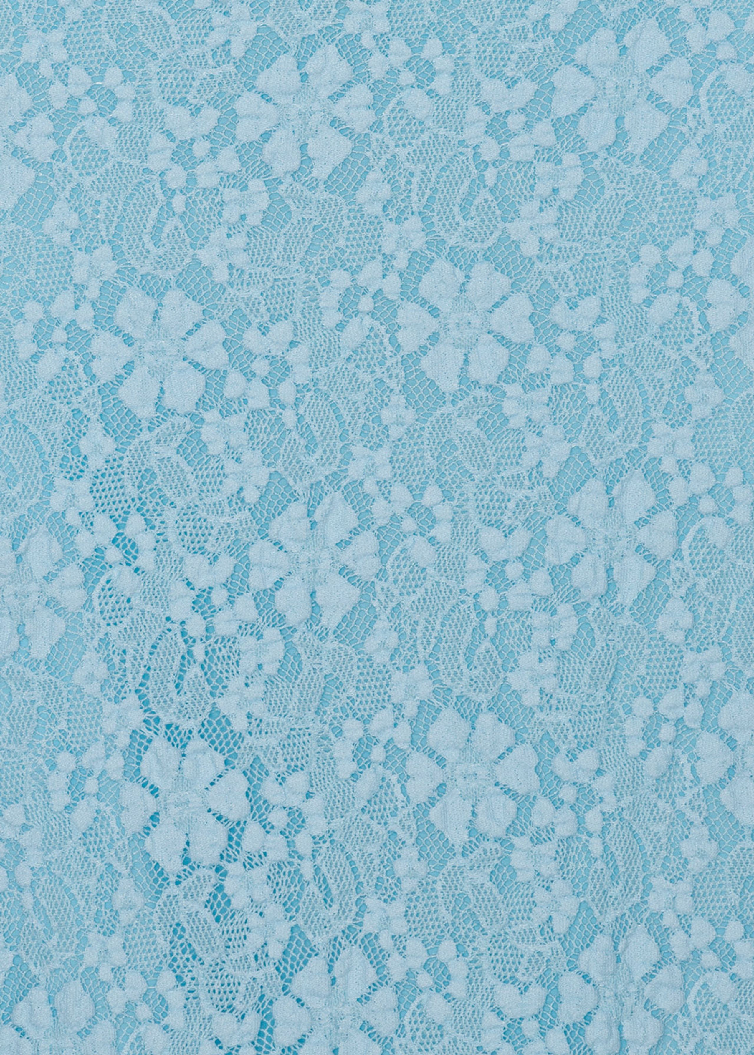 ROTATE by Birger Christensen - Kjole - Sigrid - Lace Puff Sleeve Dress - Omphalodes