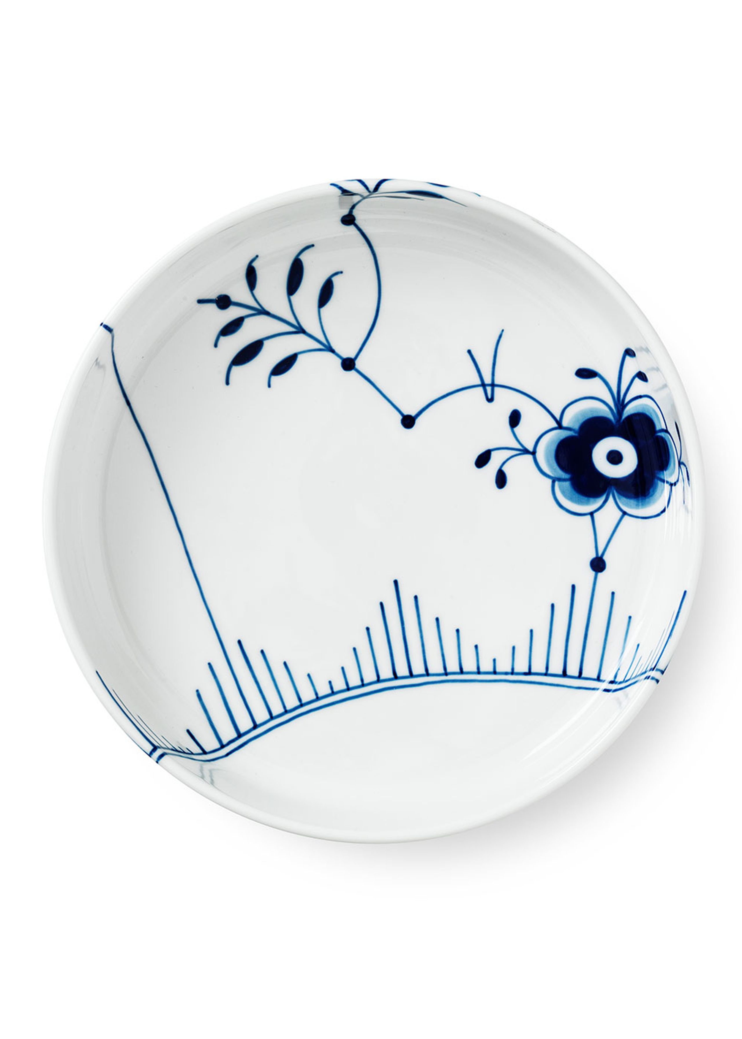 Royal Copenhagen - Baking dish - Blå Mega Riflet - Ovnfast Fad - Rundt, 27 cm