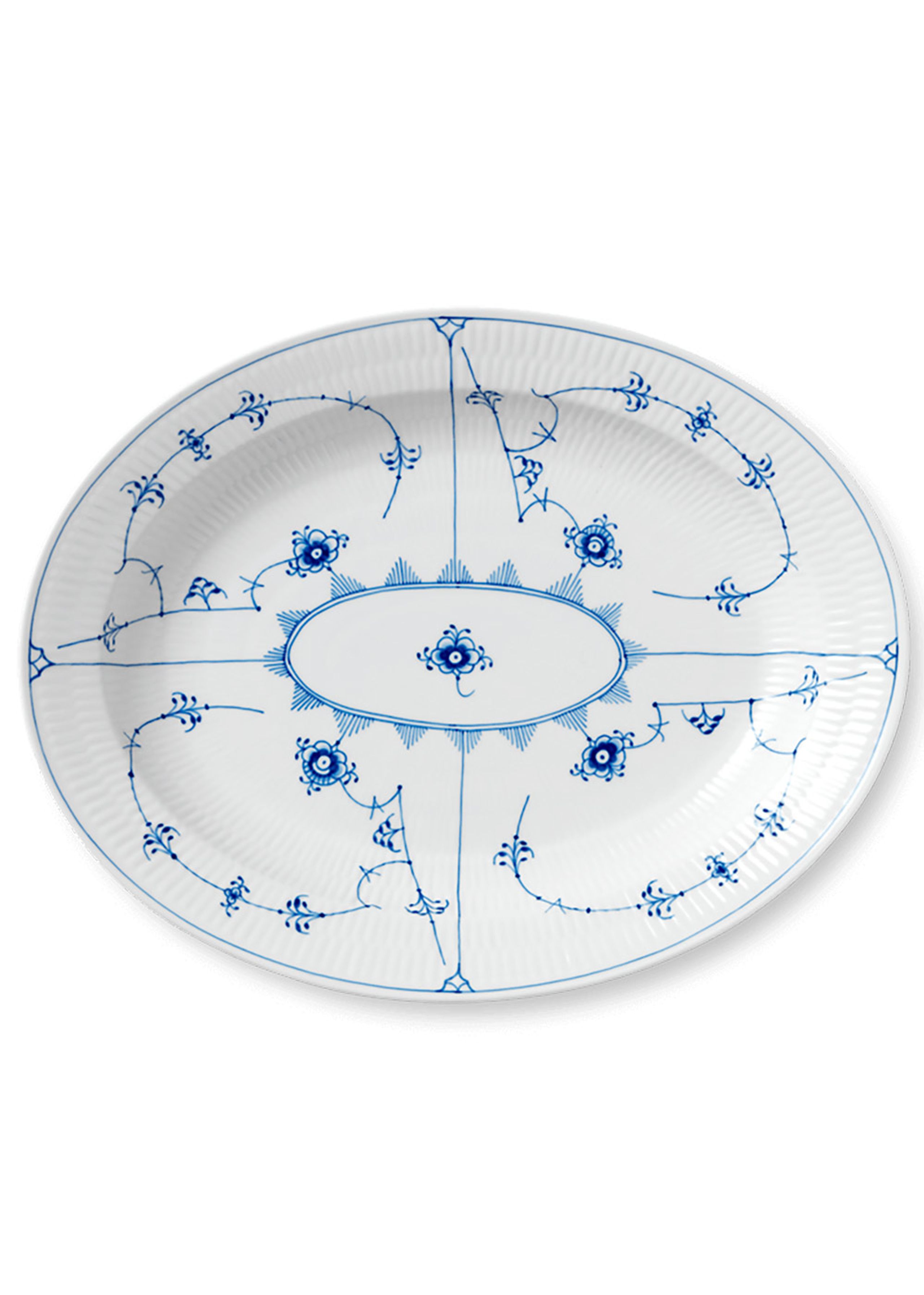 Royal Copenhagen - Vaisselle - Blue Fluted Plain - Dish - Dish - 30,5 cm