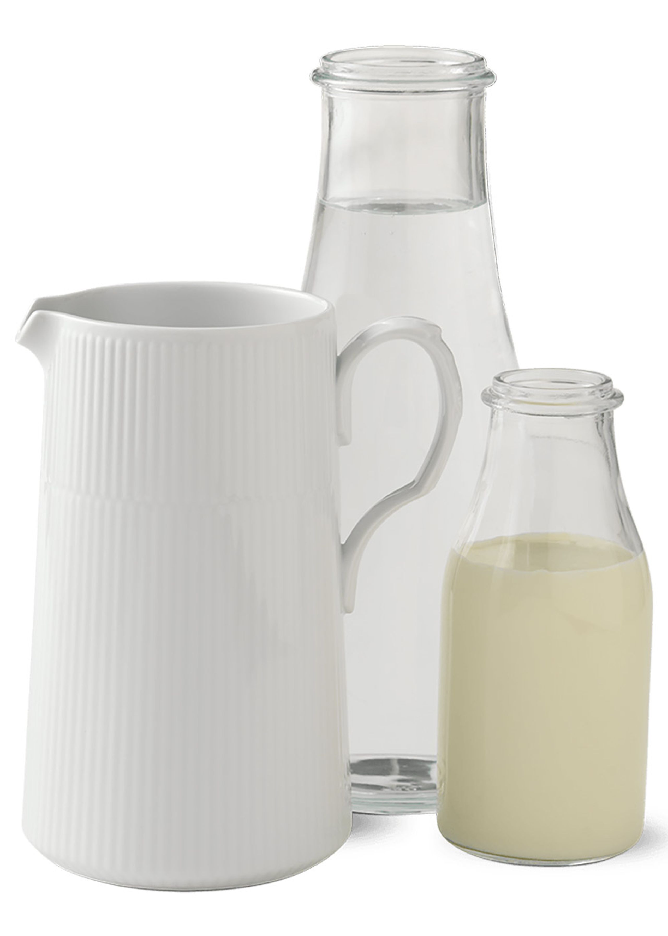 Royal Copenhagen - Pichet - White Fluted - Jugs - Jug - 150 cl