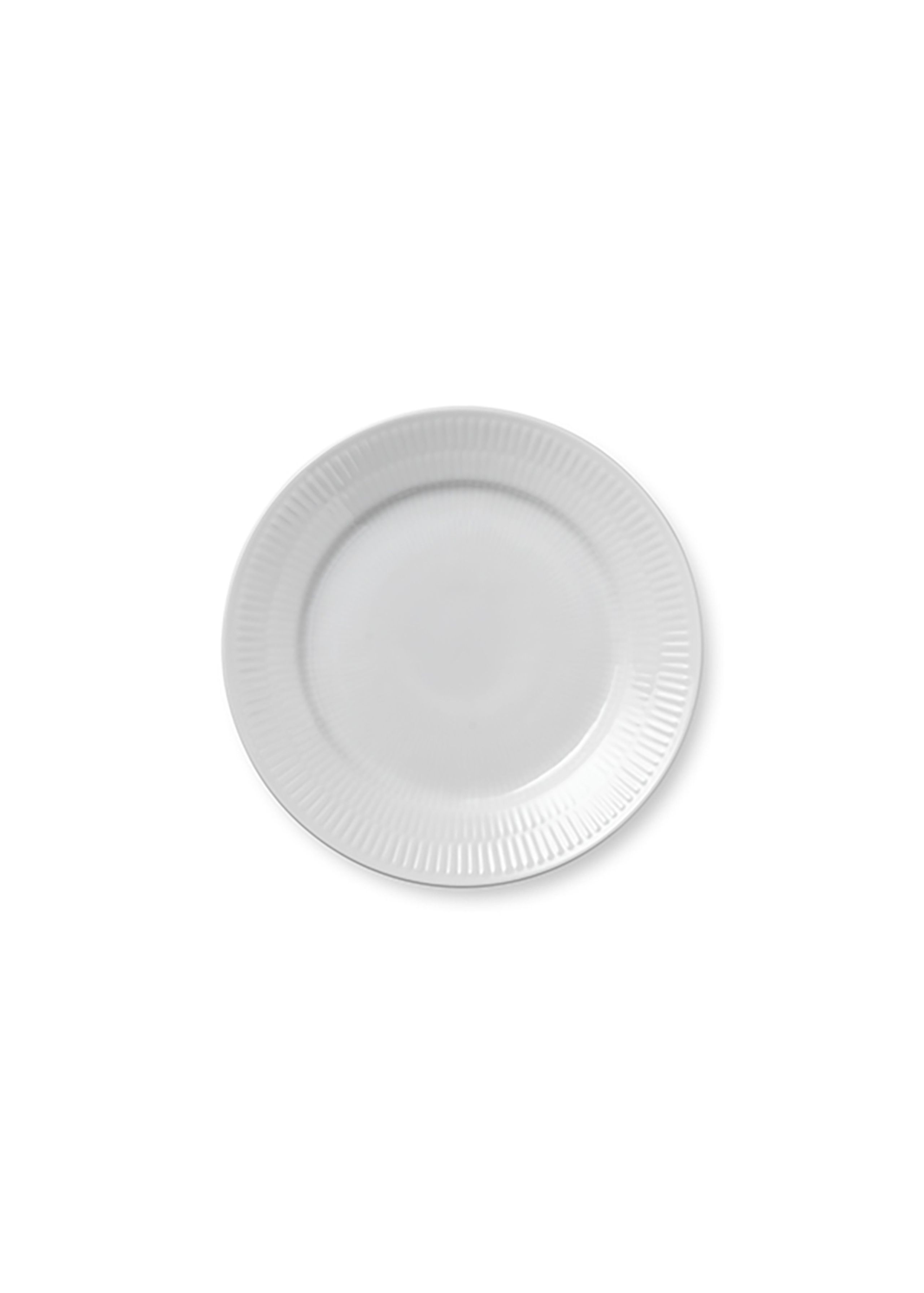 Royal Copenhagen - Plate - White Fluted - Plate - 19 cm