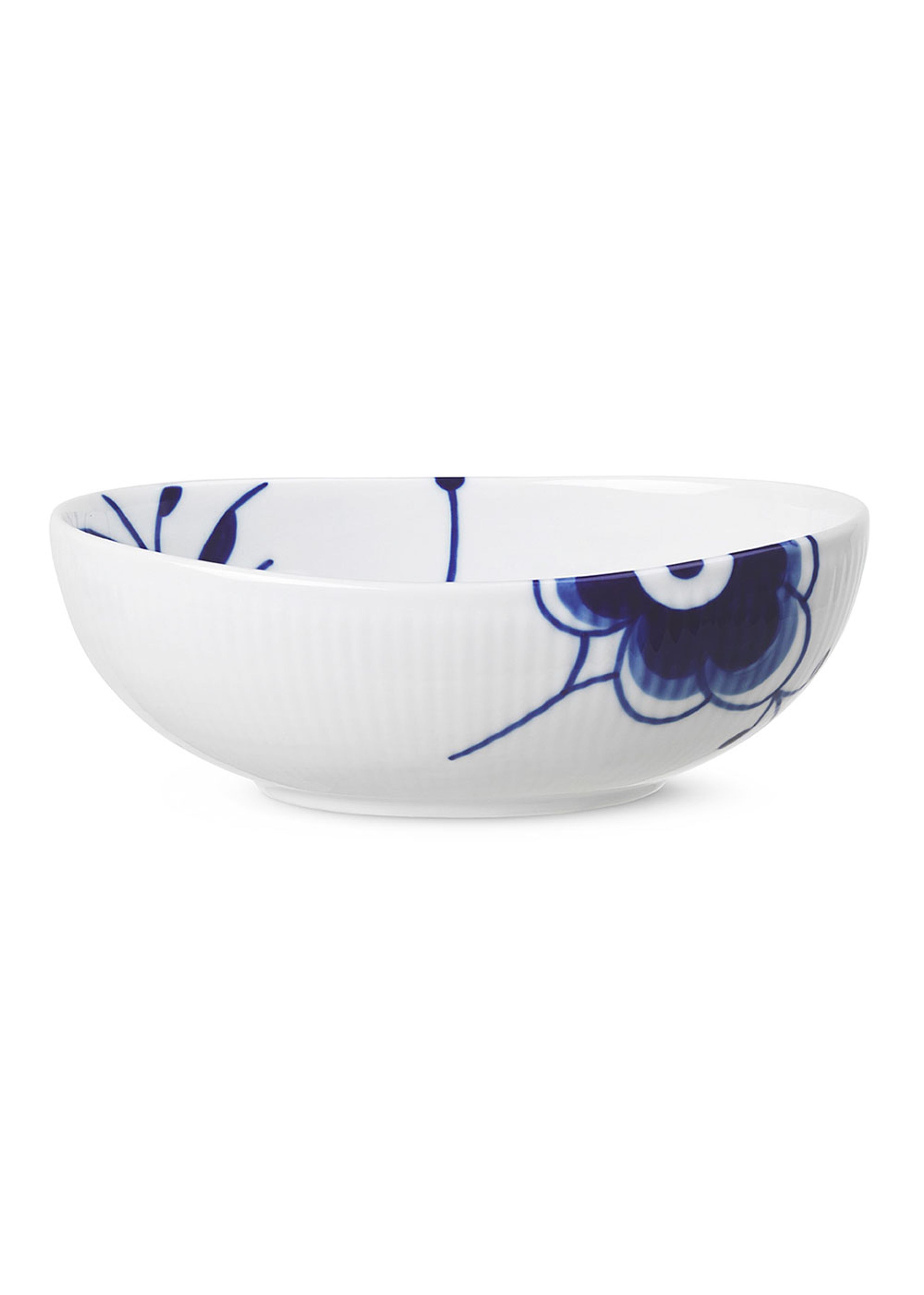 Royal Copenhagen - Bowl - Blue Fluted Mega - Bowls - Oval Skål - 37 cl