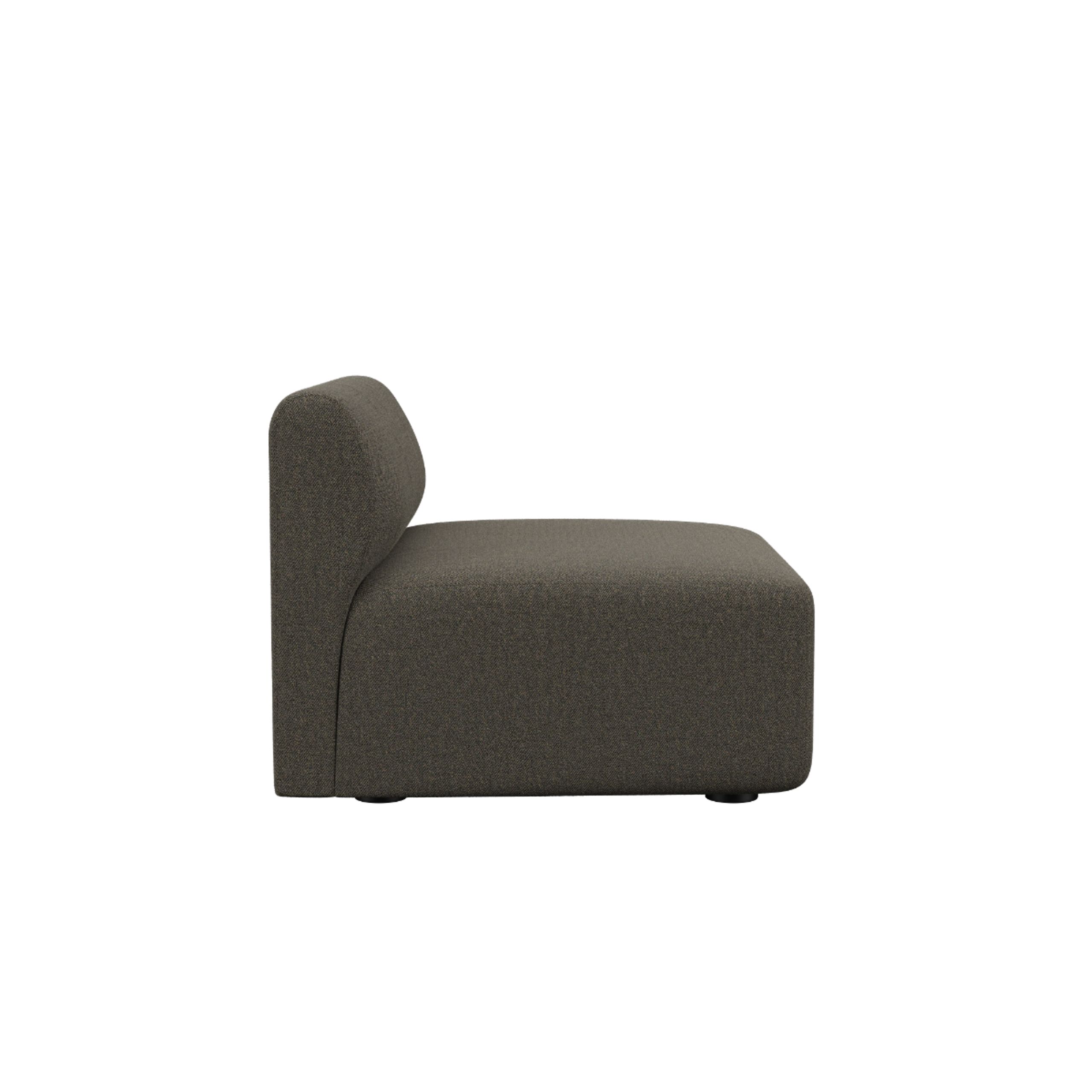 SACKit - Bioetanolo - Fjord Sofa - Seat Section - Sealife Brown