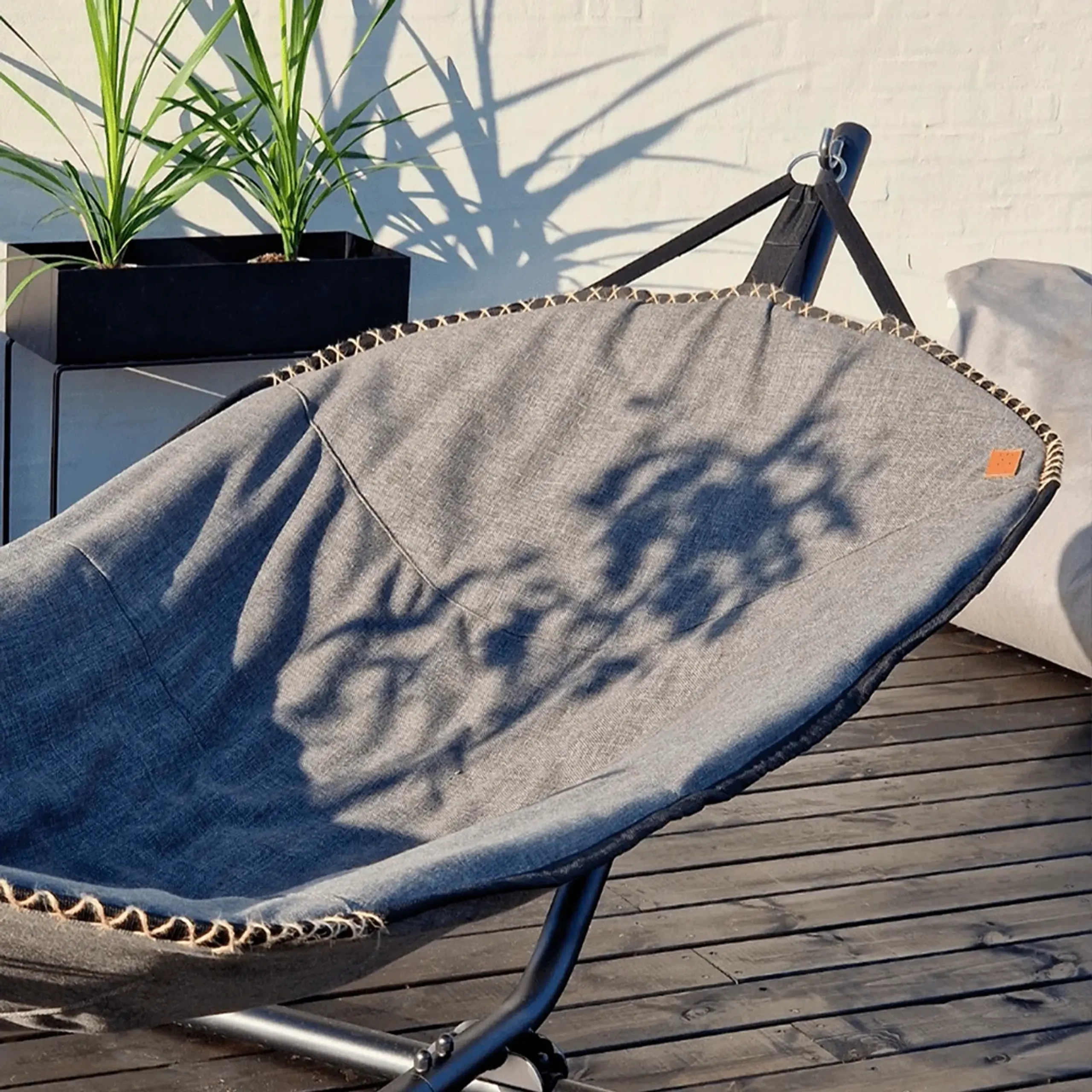 SACKit - Hängematte - Cobana Hammock - Kirra Indigo / Taupe Alu Frame