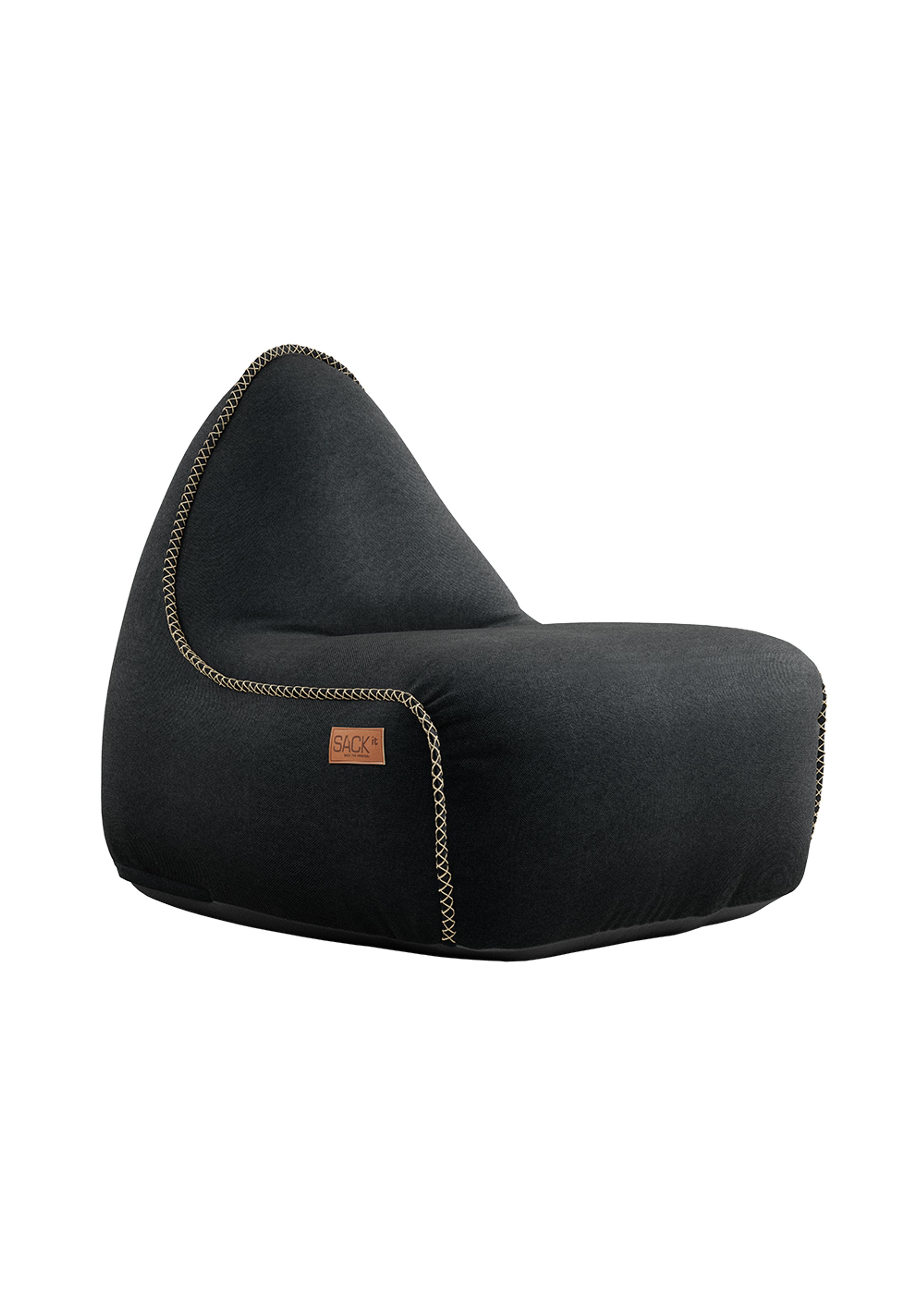 SACKit - Beanbag tuoli - Canvas Lounge Chair - Canvas Black