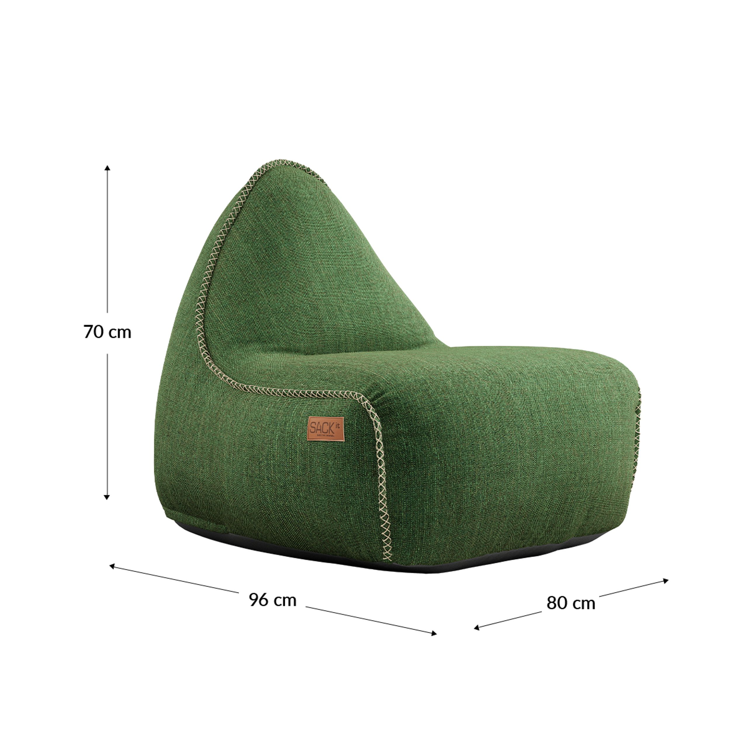 SACKit - Luce vegetale - Cobana Lounge Chair - Cobana Green