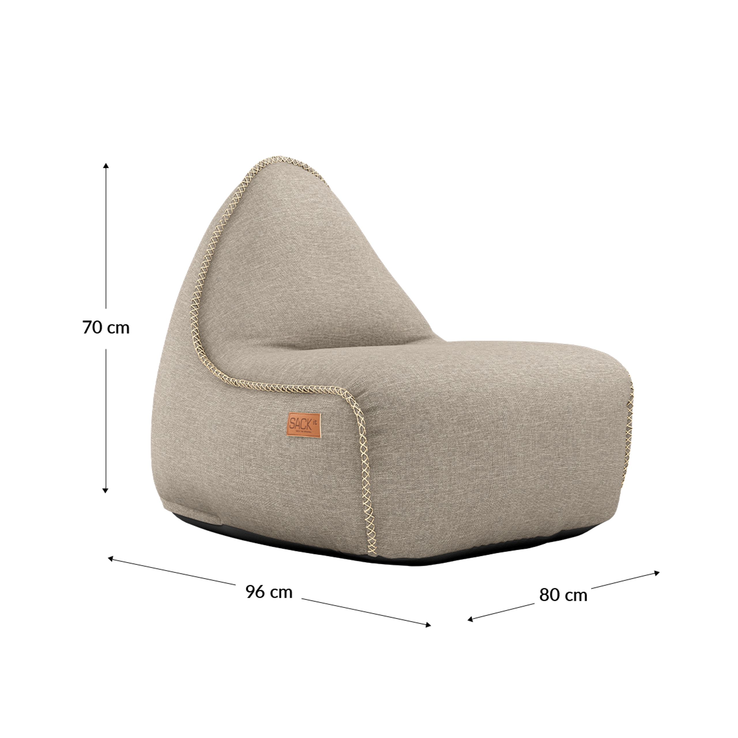 SACKit - Lumière végétale - Cobana Lounge Chair - Kirra Sand