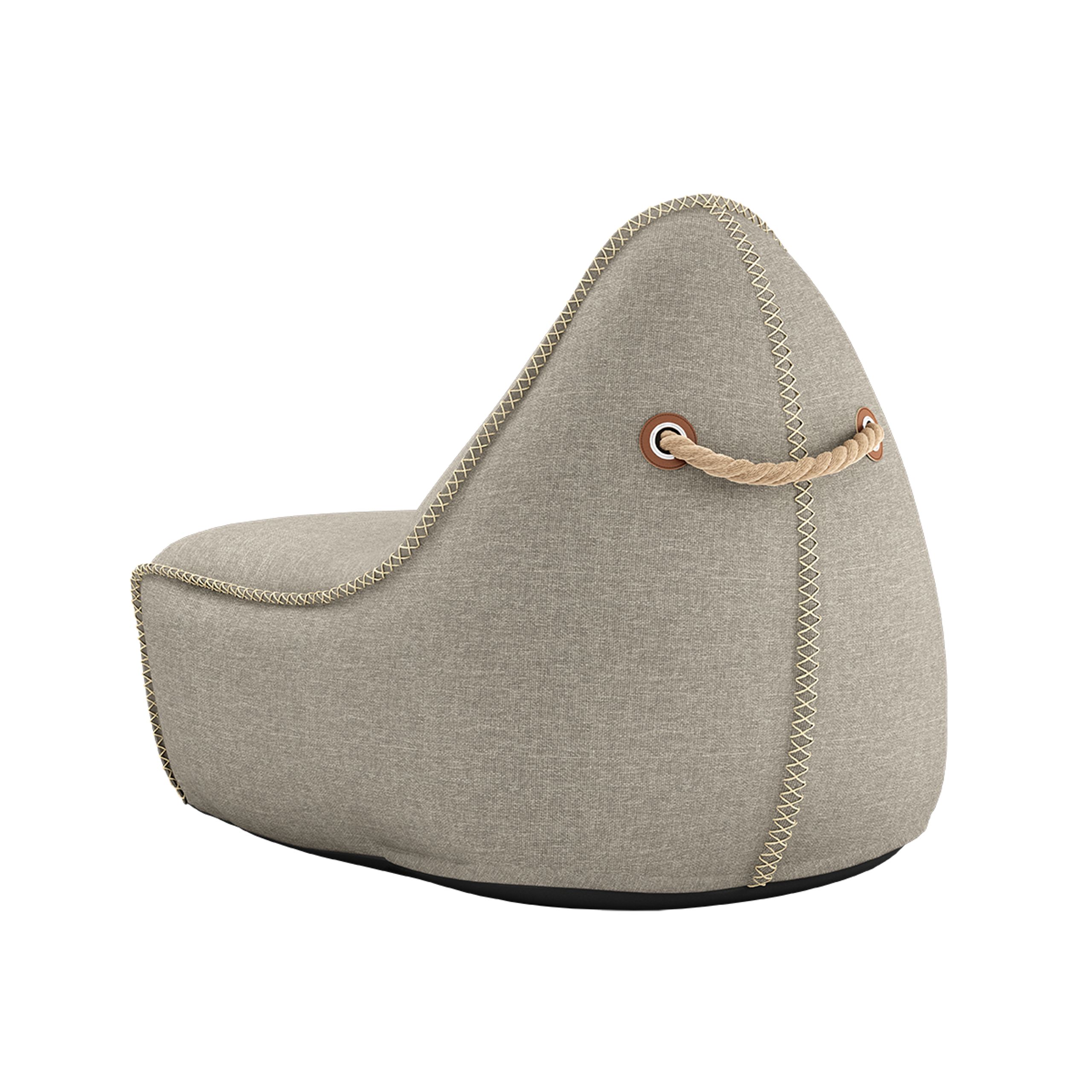 SACKit - Papirblomster - Cobana Lounge Chair & Pouf - Kirra Sand