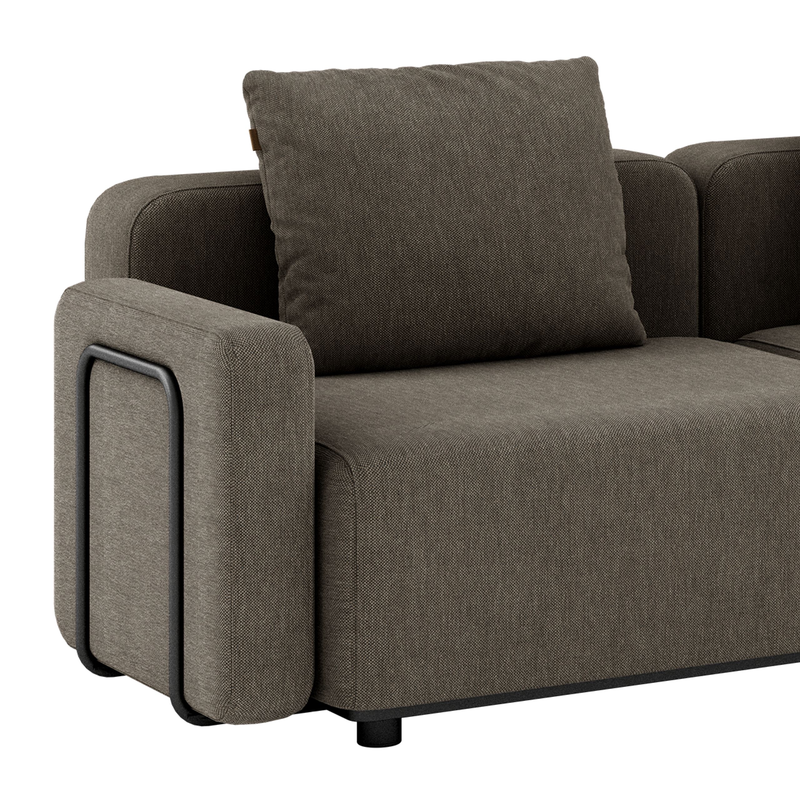 SACKit - Modulsofa - Cobana Lounge Sofa - Armrest - Cobana Brown