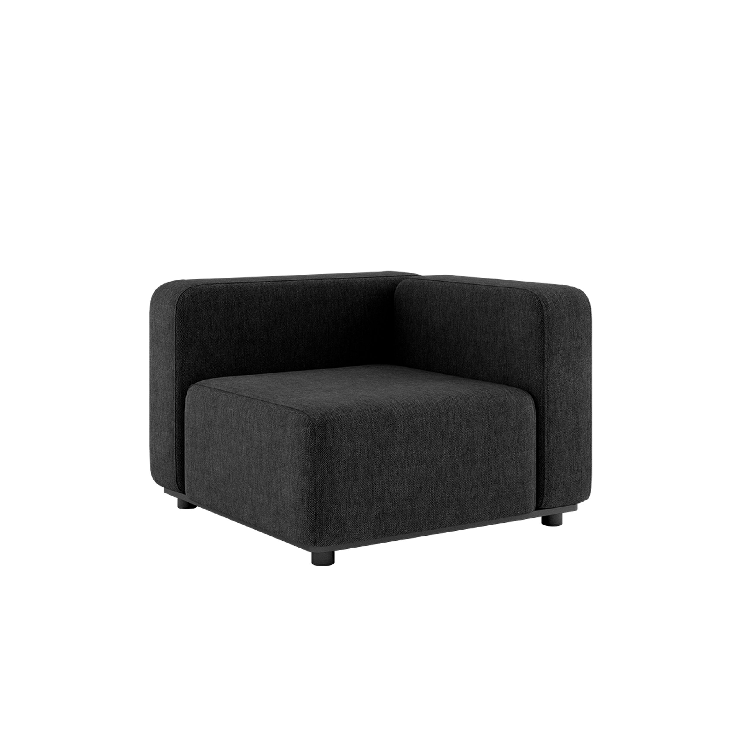 SACKit - Learning tower - Cobana Lounge Sofa - Corner Section - Cobana Black