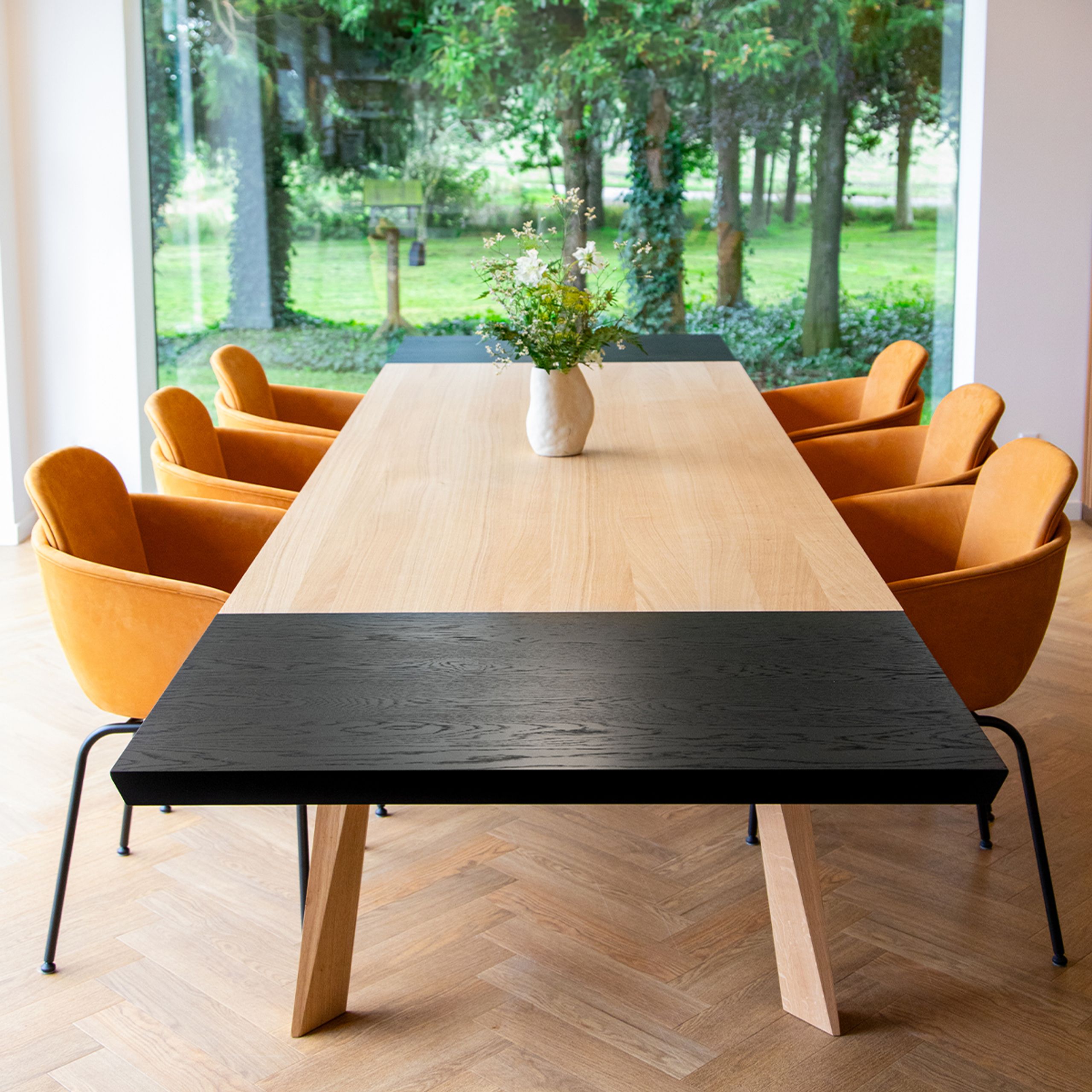 SACKit - Iläggsskiva - Edge Dining Table - Extension Leaf 60x90 - Black