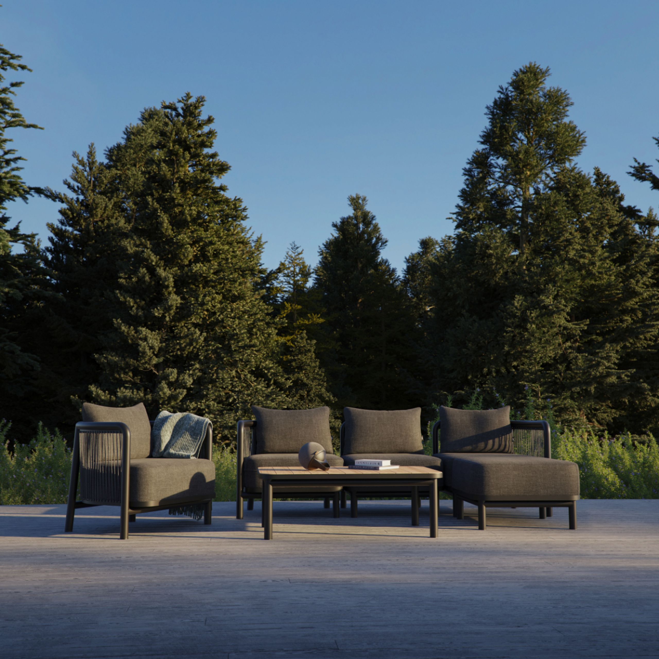 SACKit - Ciondolo - Kirra Lounge Chair - Kirra Noir