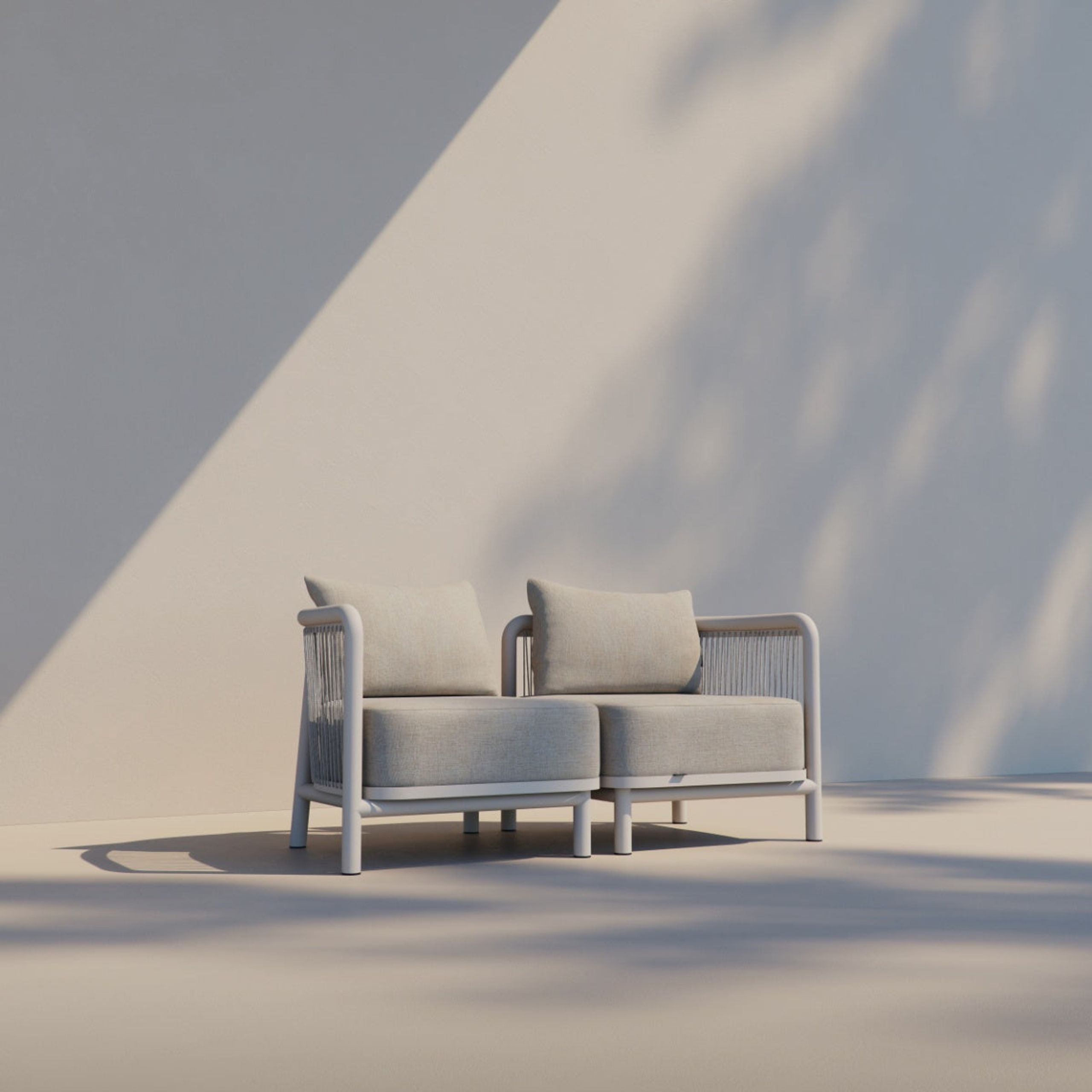 SACKit - Pufa dla dzieci - Kirra Lounge Sofa - Corner Section - Kirra Sand