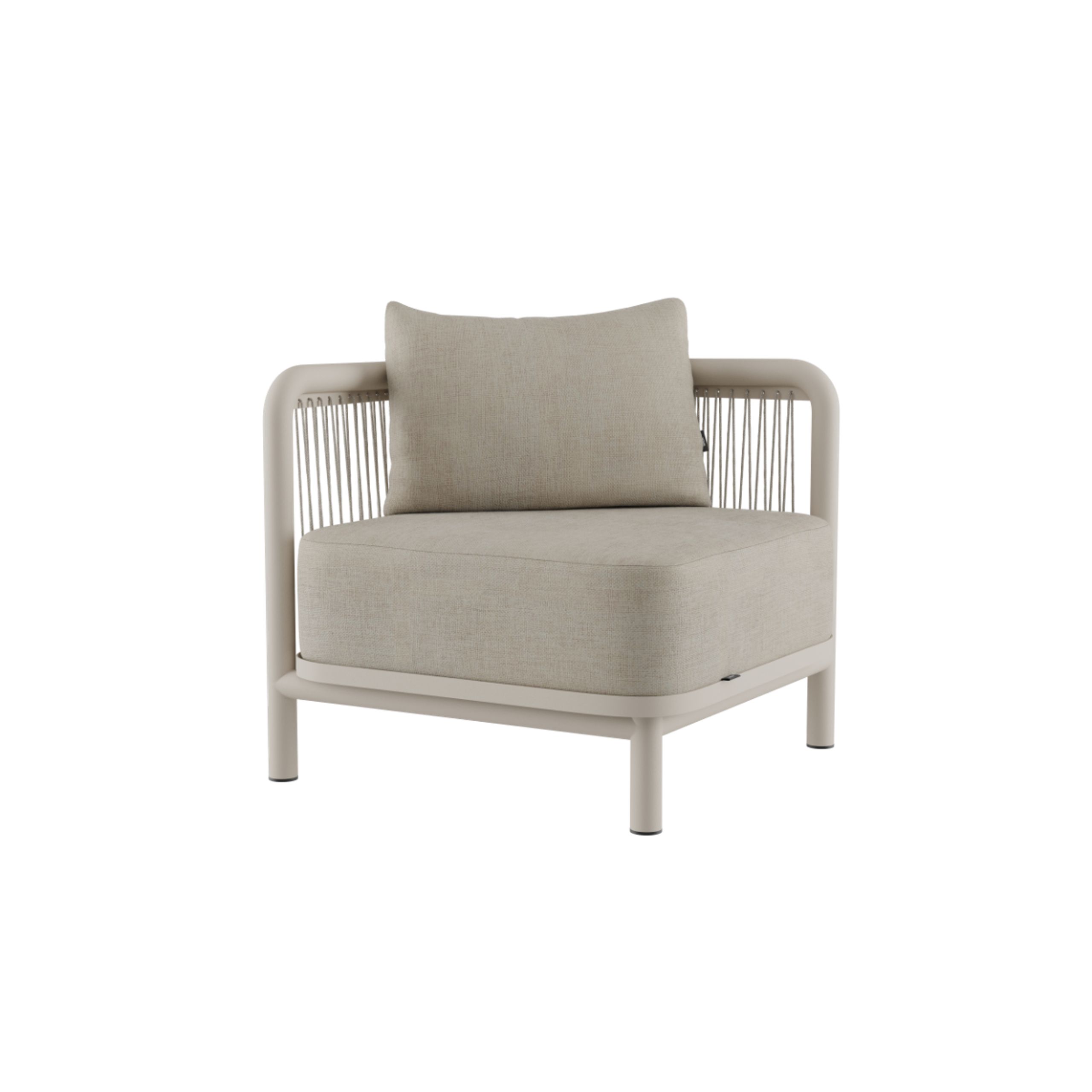 SACKit - Pufa dla dzieci - Kirra Lounge Sofa - Corner Section - Kirra Sand