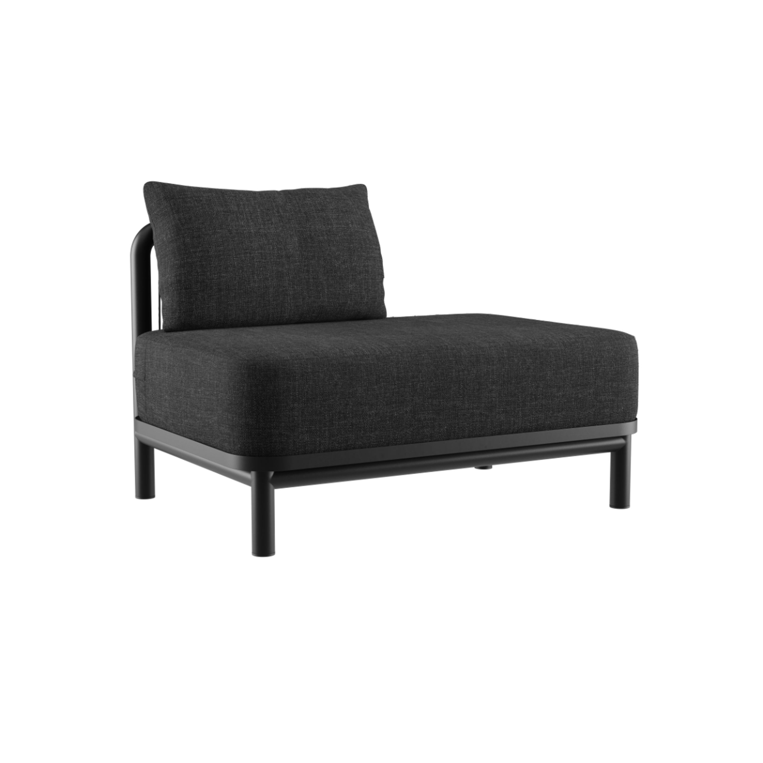 SACKit - Børnestel - Kirra Lounge Sofa - Open End Left - Kirra Noir