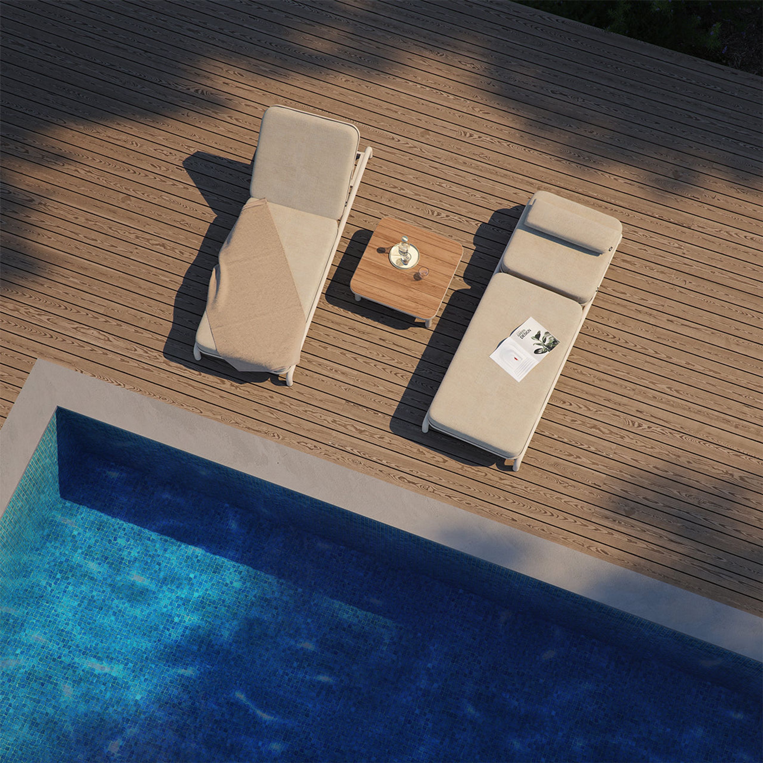 SACKit - Łóżko do opalania - Kirra Sunbed - Kirra Sand