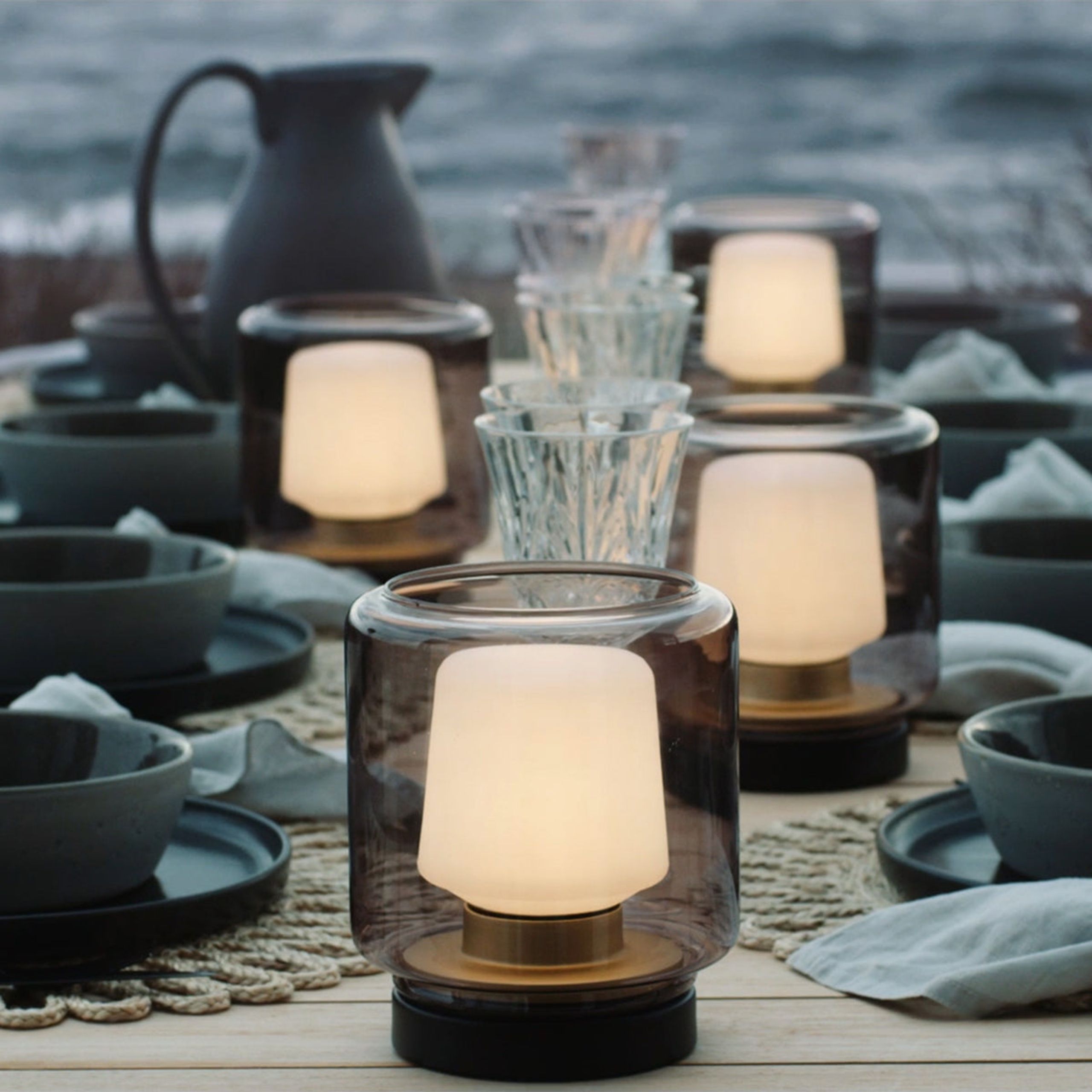 SACKit - Lampetilbehør - New York - Smoked - Black