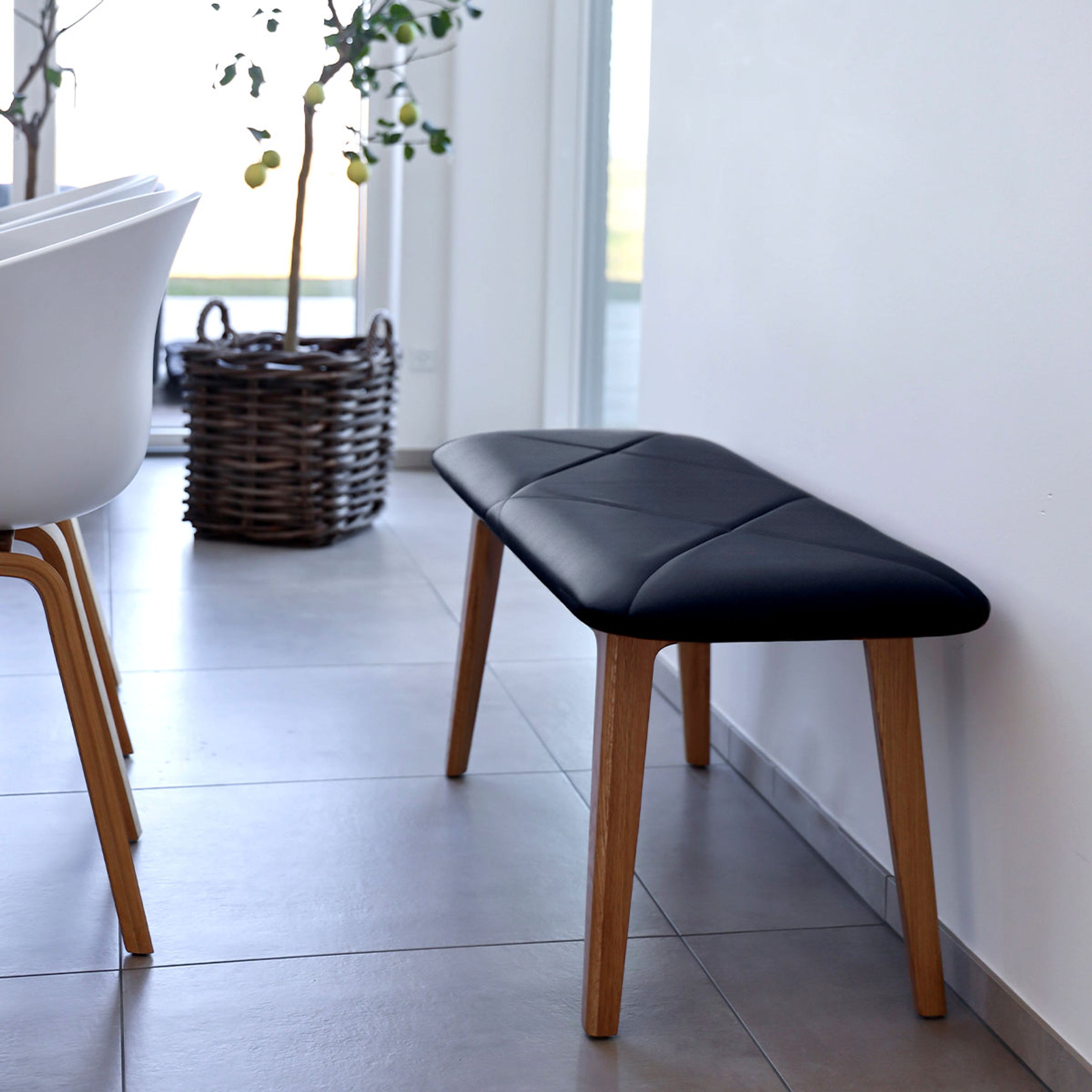 SACKit - Silicone Gliders - Nordic Bench - Oak - Terra Black