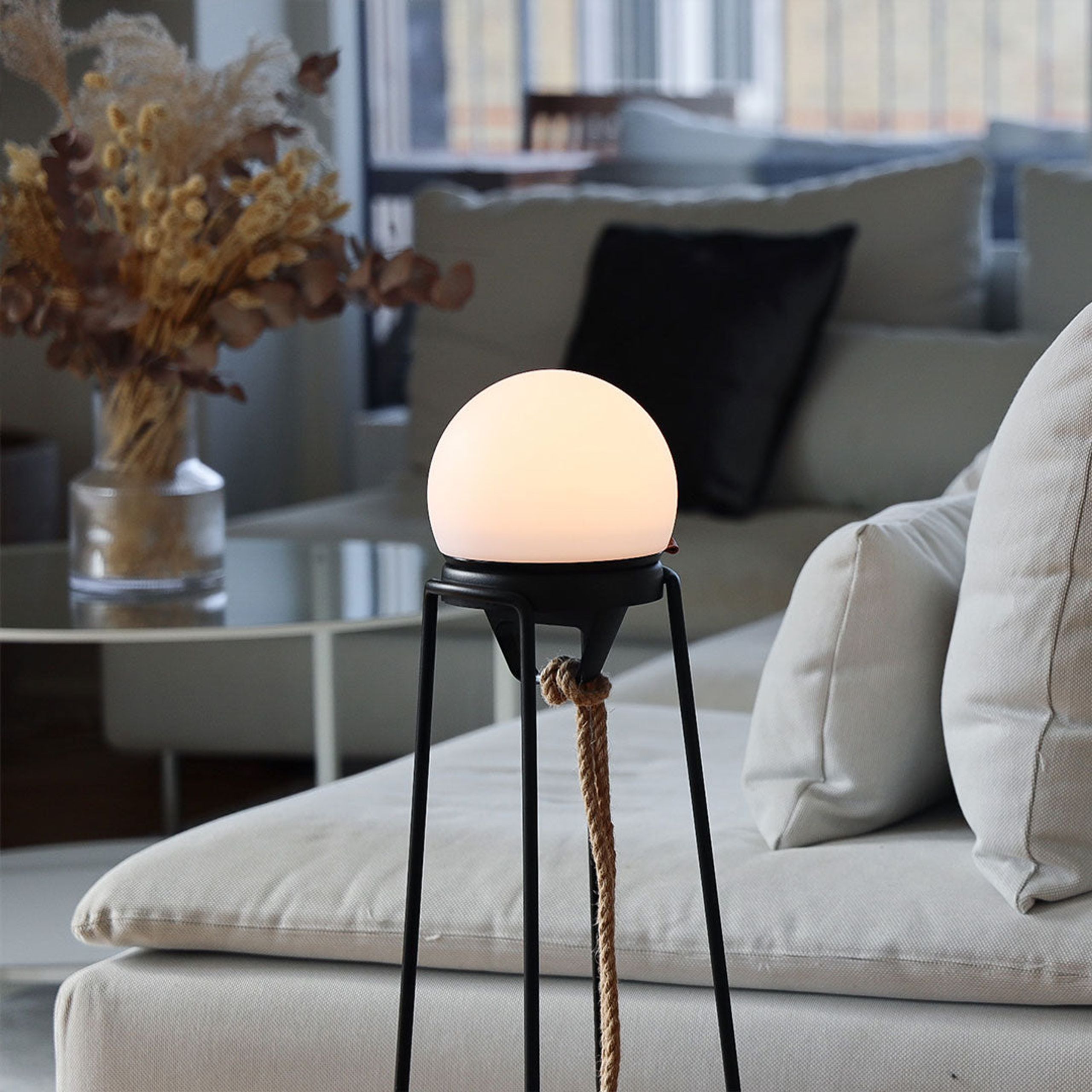 SACKit - Envoltorio de muselina - Patio Accessory Stand - Ø14 - Black