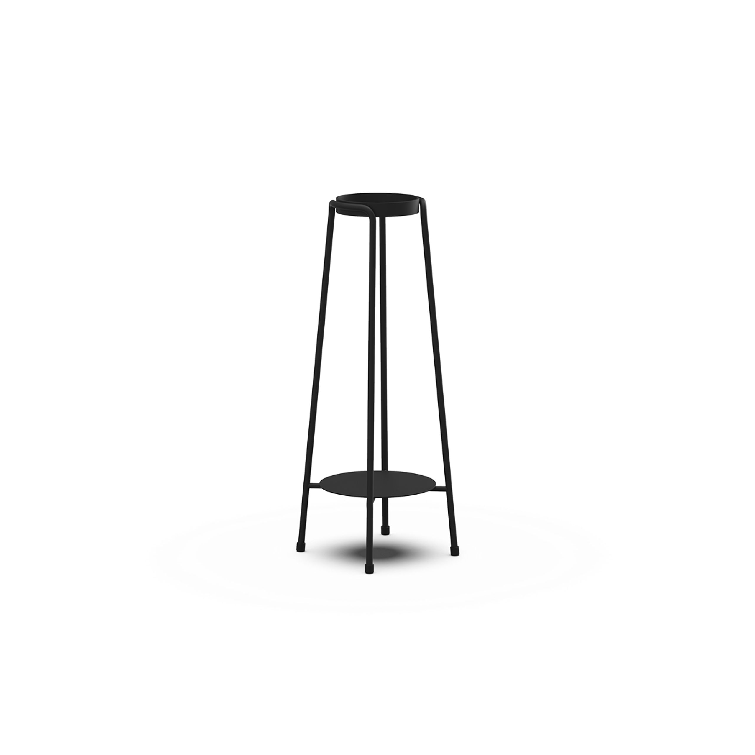 SACKit - Envoltorio de muselina - Patio Accessory Stand - Ø14 - Black
