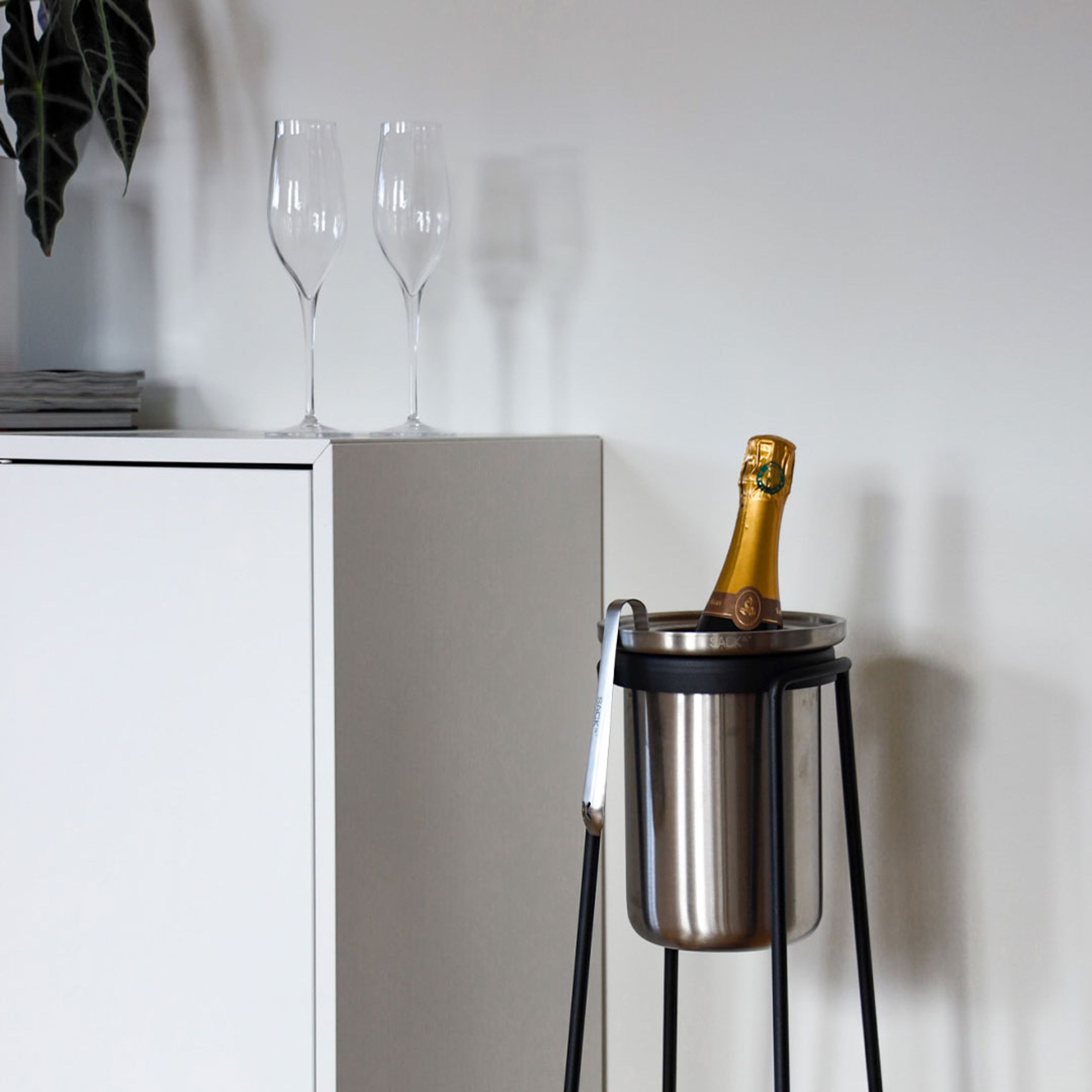 SACKit - Vinkøler - Wine Cooler Stainless Steel - Ø14 - Steel