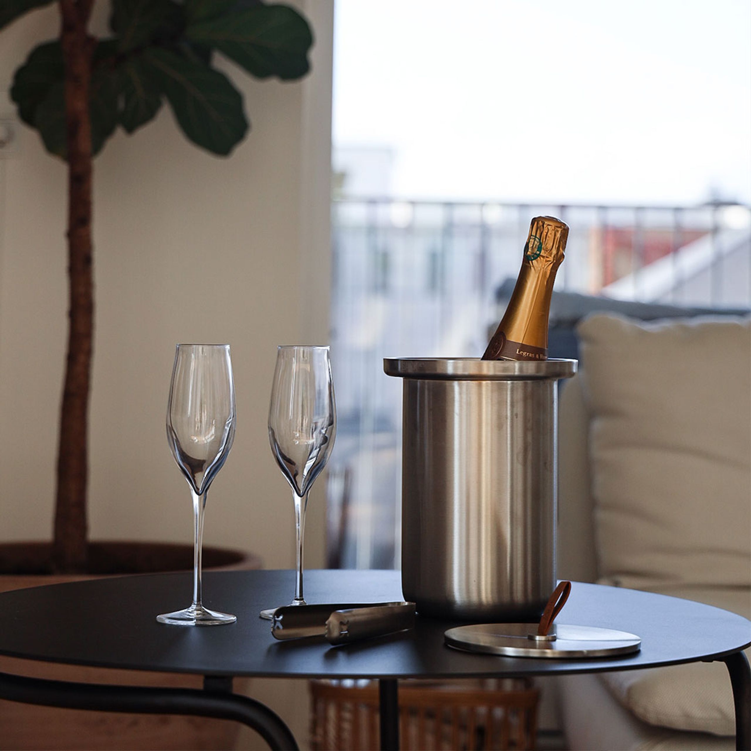 SACKit - Vinkøler - Wine Cooler Stainless Steel - Ø14 - Steel