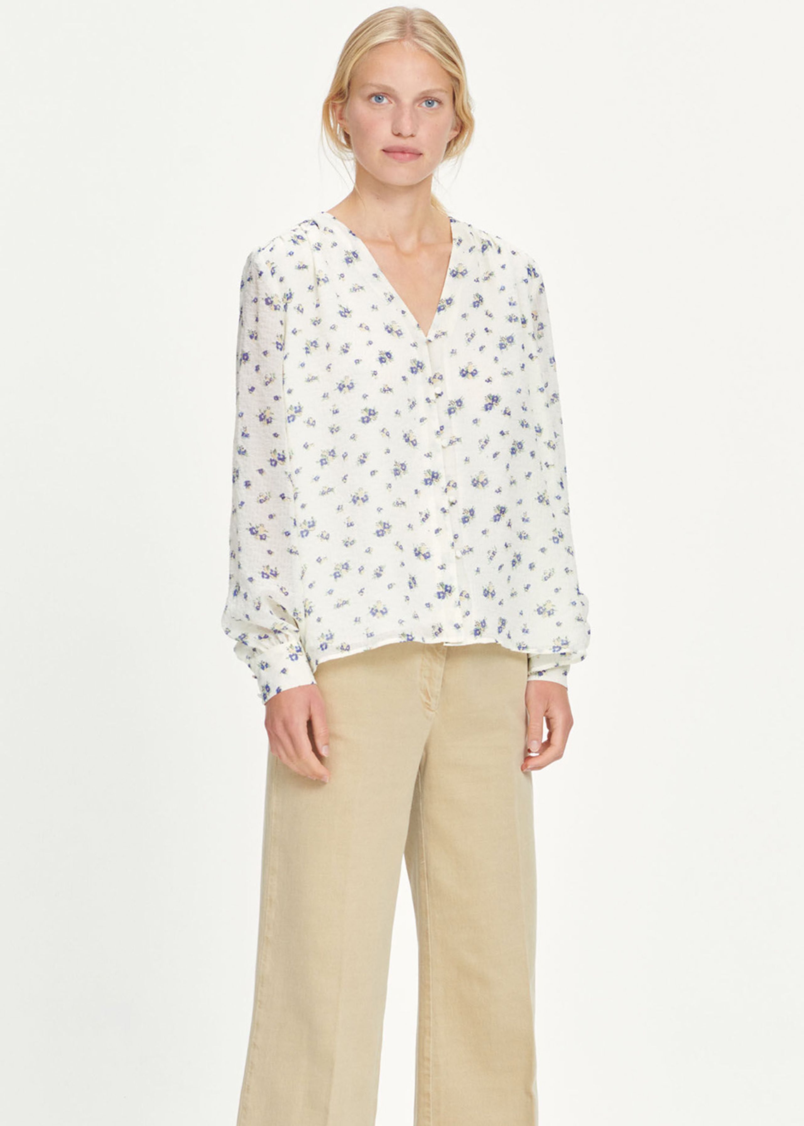 Samsøe & Samsøe - Blouse - Jetta Shirt SS21 - Sun Bouquet