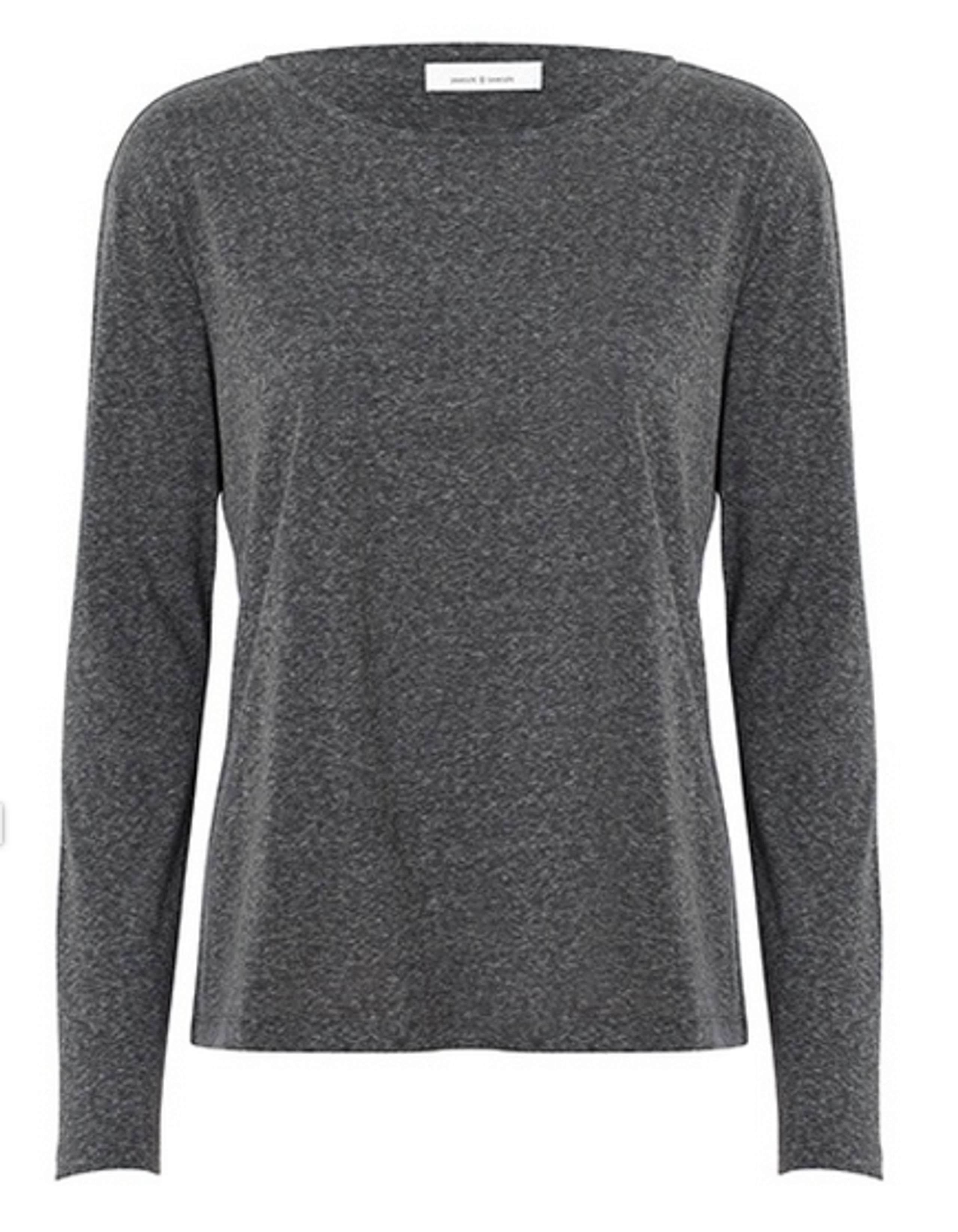 Samsøe & Samsøe - Blouse - Nobel LS - Dark Grey Melange