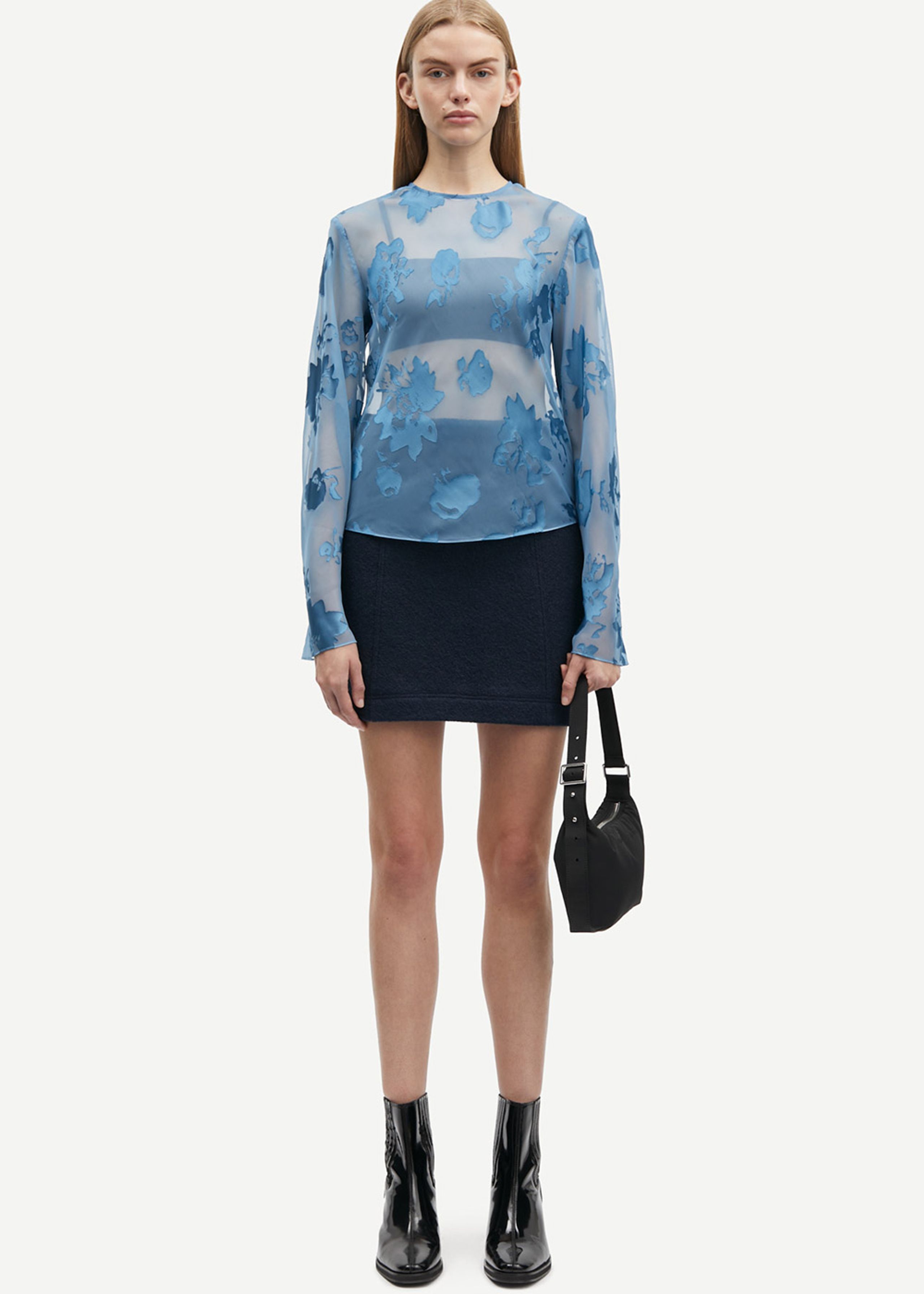 Samsøe & Samsøe - Blouse - SAMadda Blouse - Blue Heaven