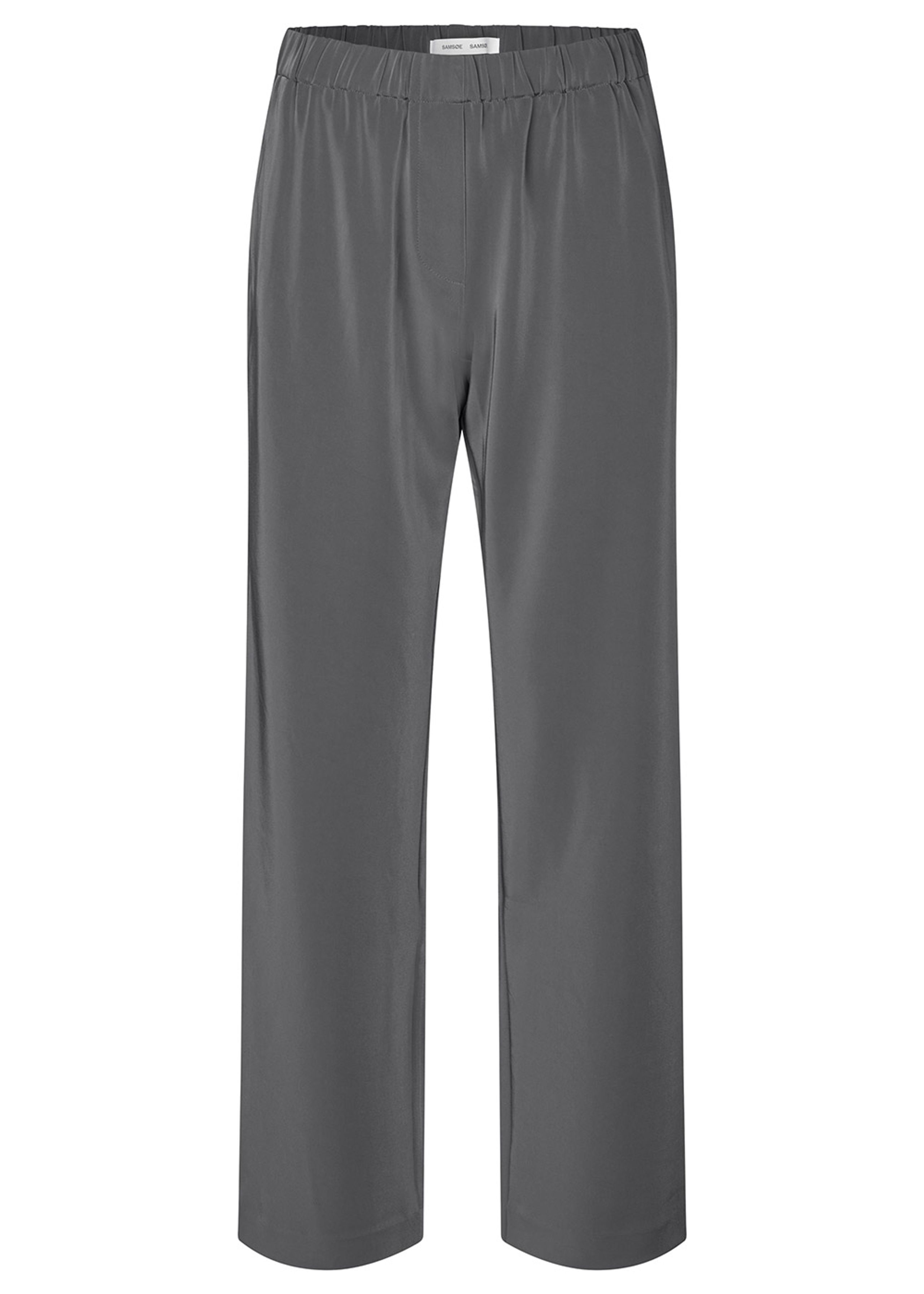 Samsøe & Samsøe - Bukser - Hoys Straight Pants - Black Oyster