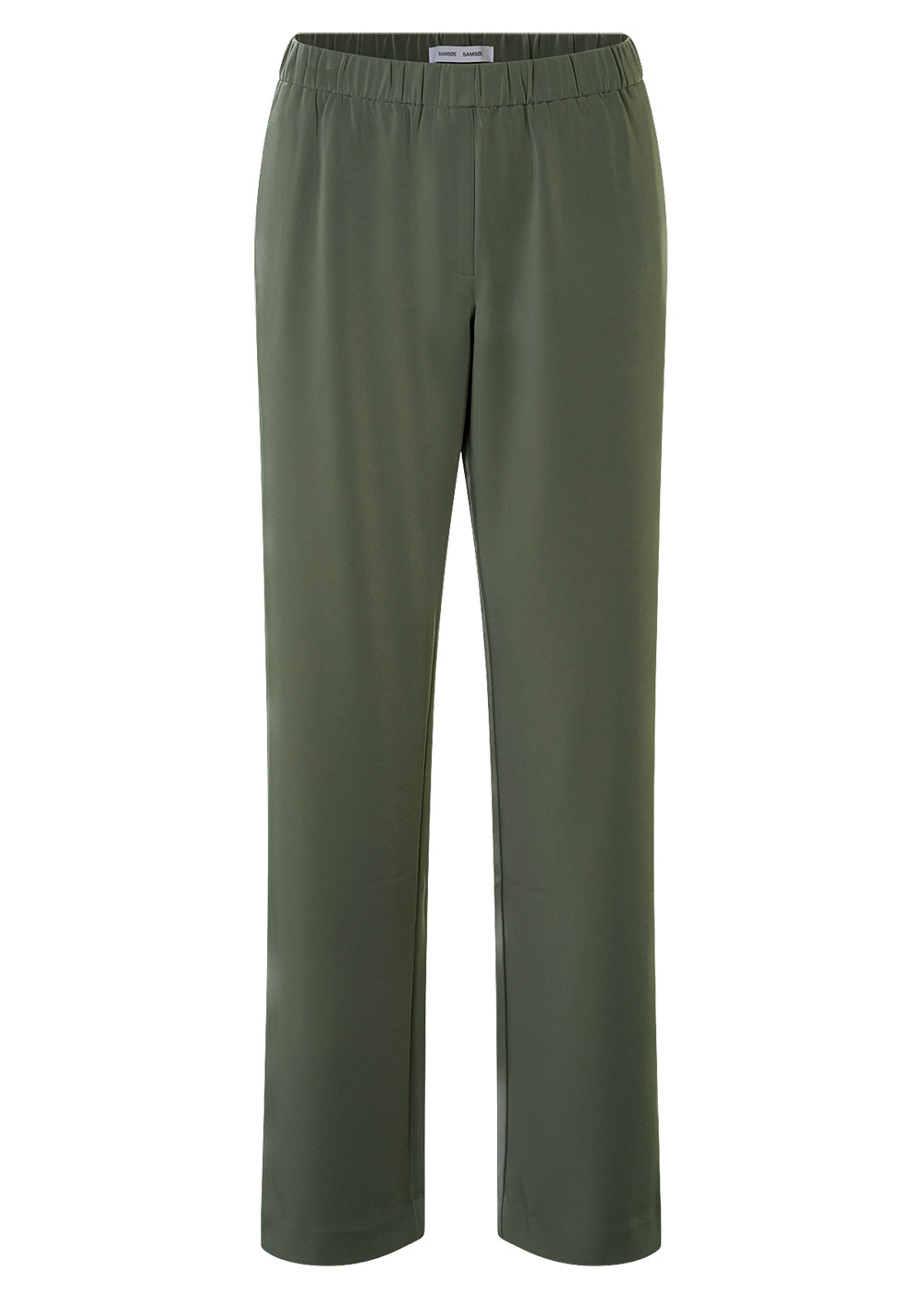 Samsøe & Samsøe - Bukser - Hoys Straight Pants - Dusty Olive