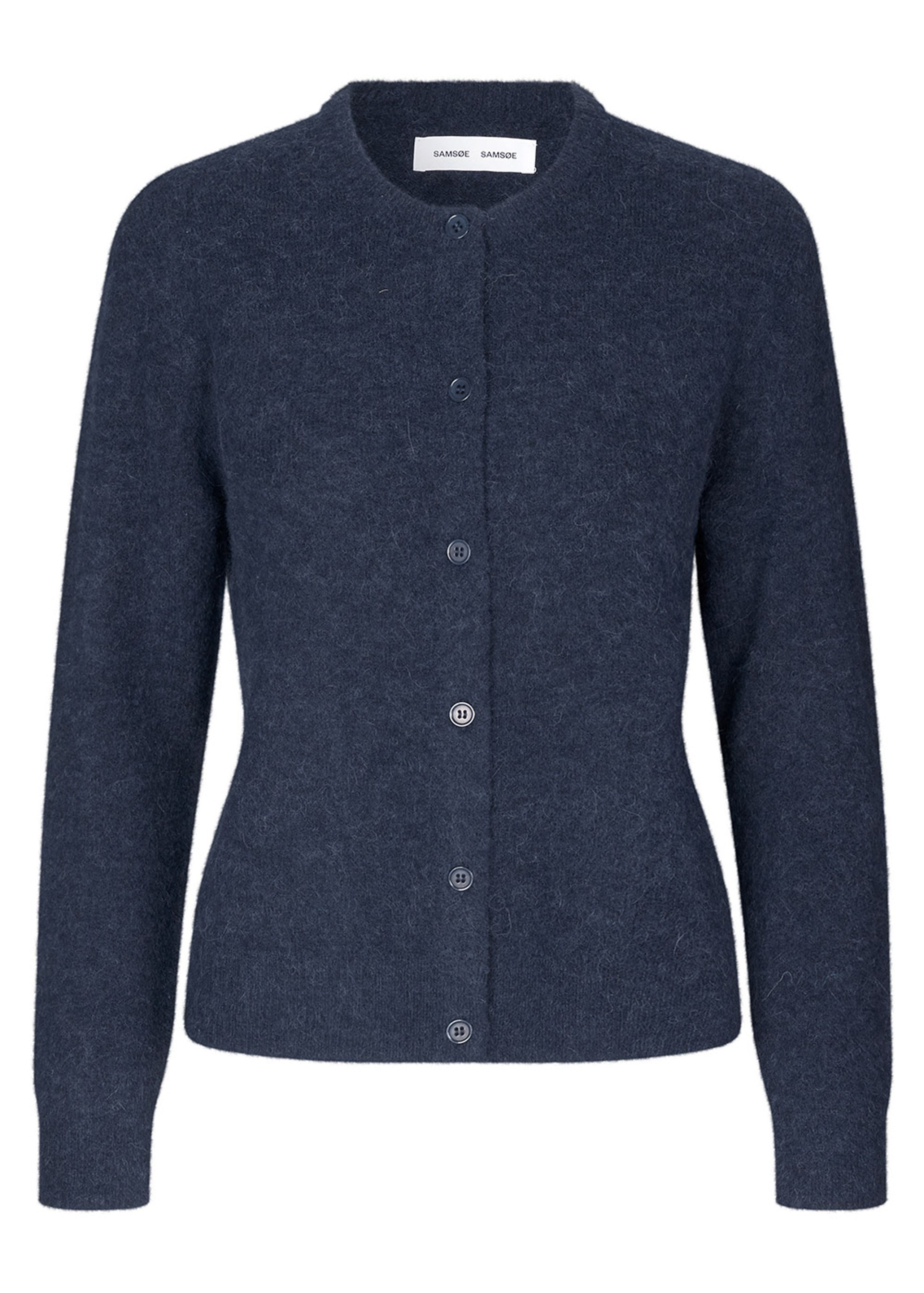 Samsøe & Samsøe - Cardigan - Nor Short Cardigan - OUTER SPACE