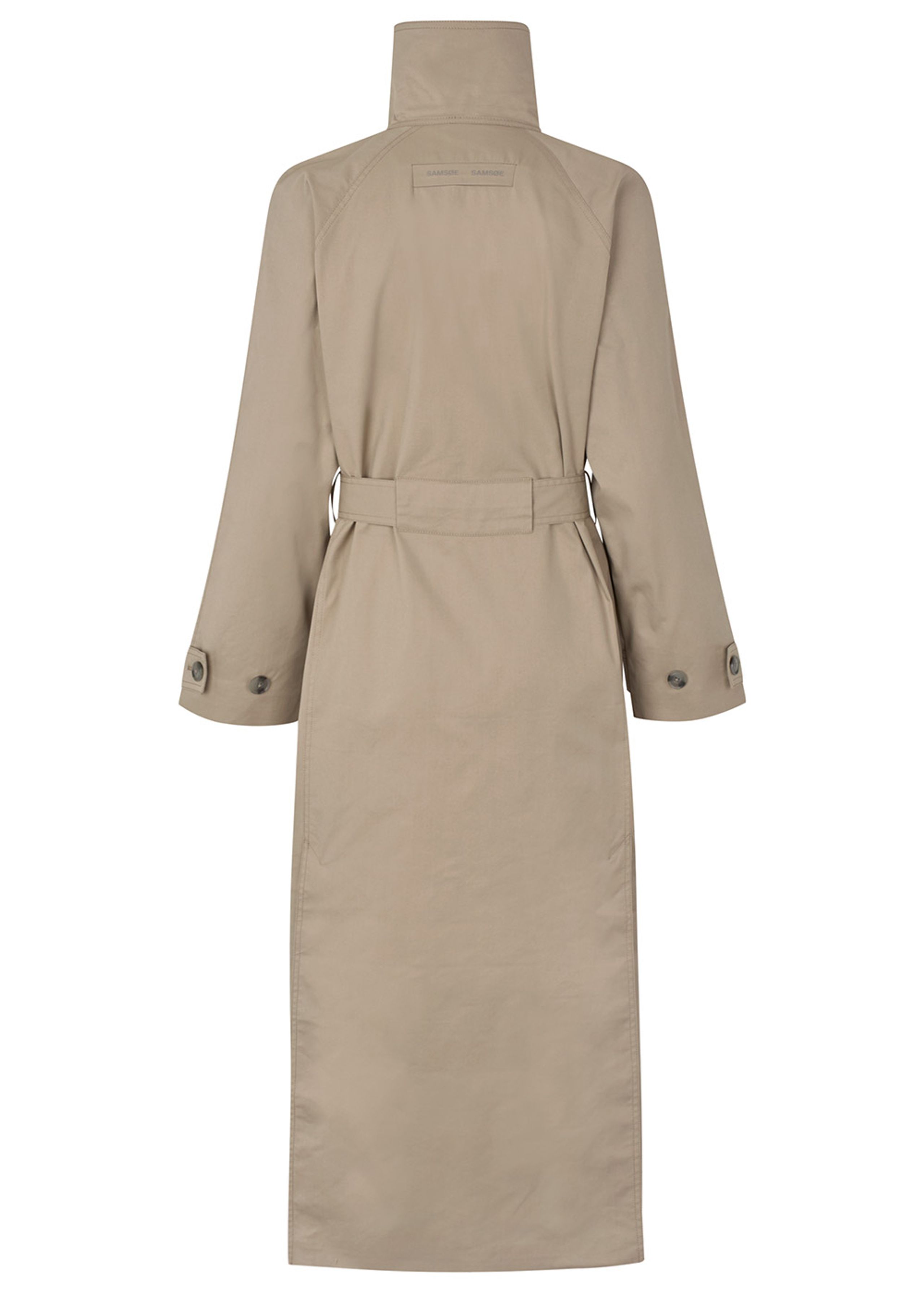 Samsøe & Samsøe - Abrigo - SAHayes Coat - ALUMINIUM