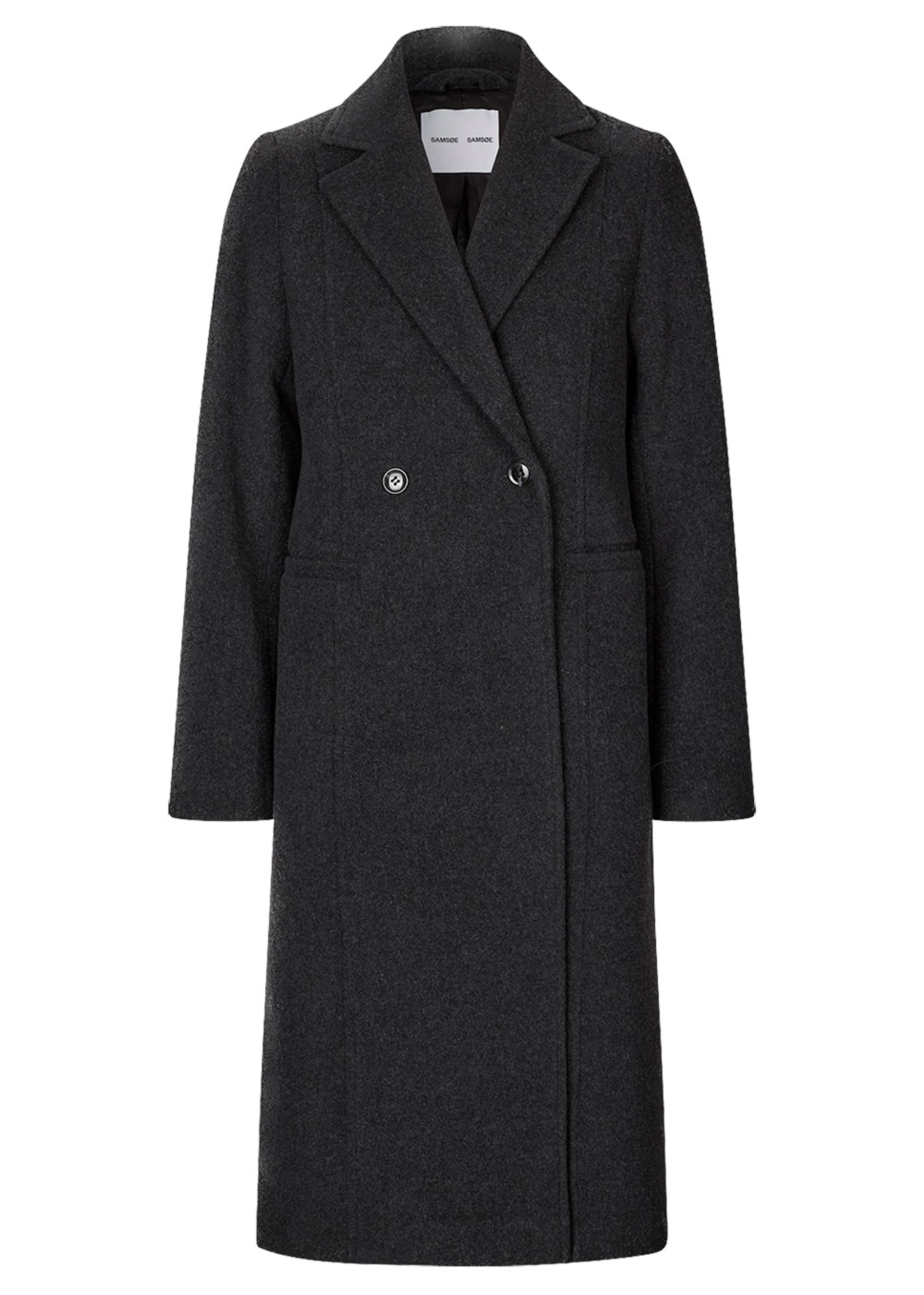 Samsøe & Samsøe - Coat - Yamilla Coat - Phantom