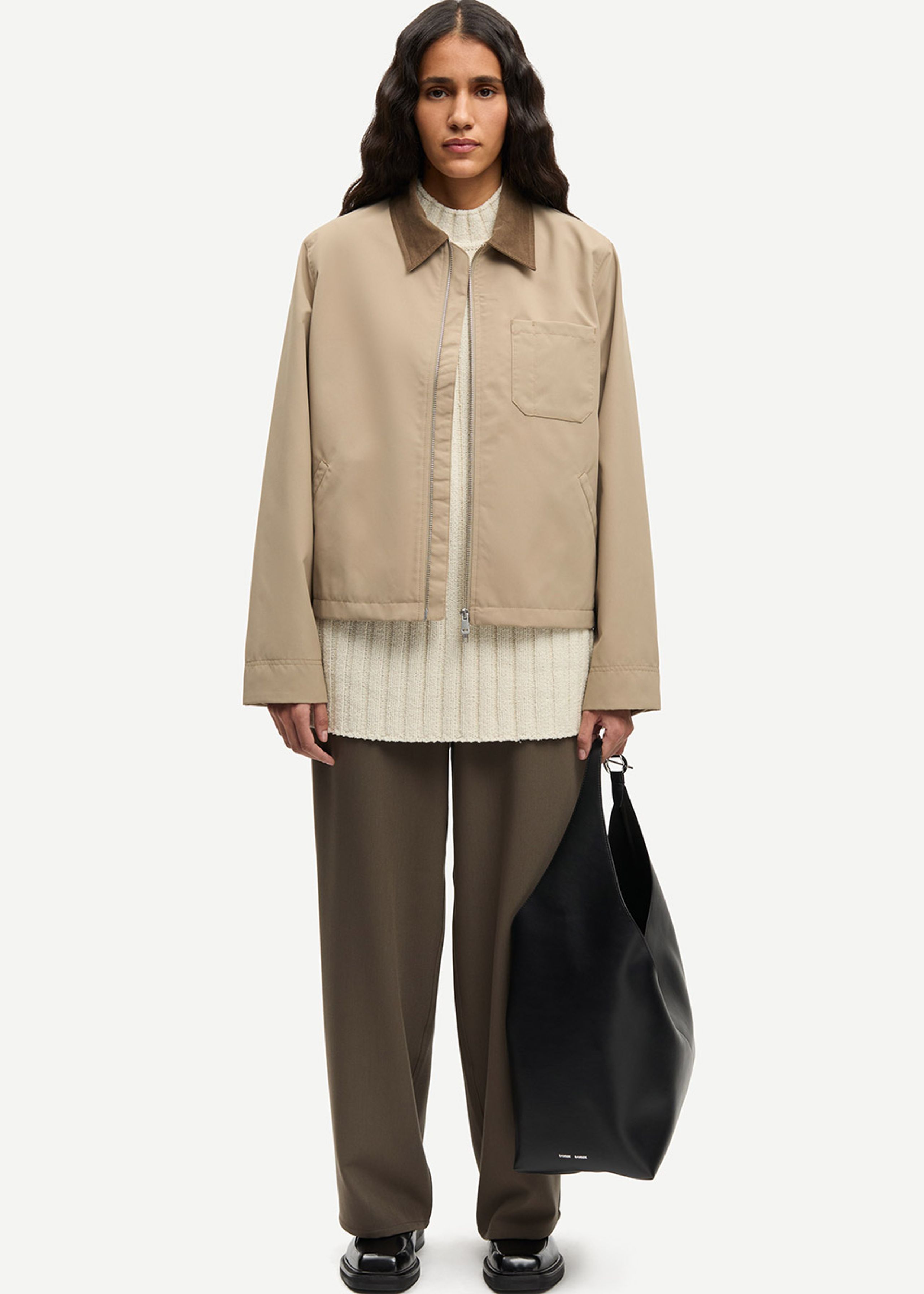 Samsøe Samsøe - Grillrost - F26100227 - GREIGE