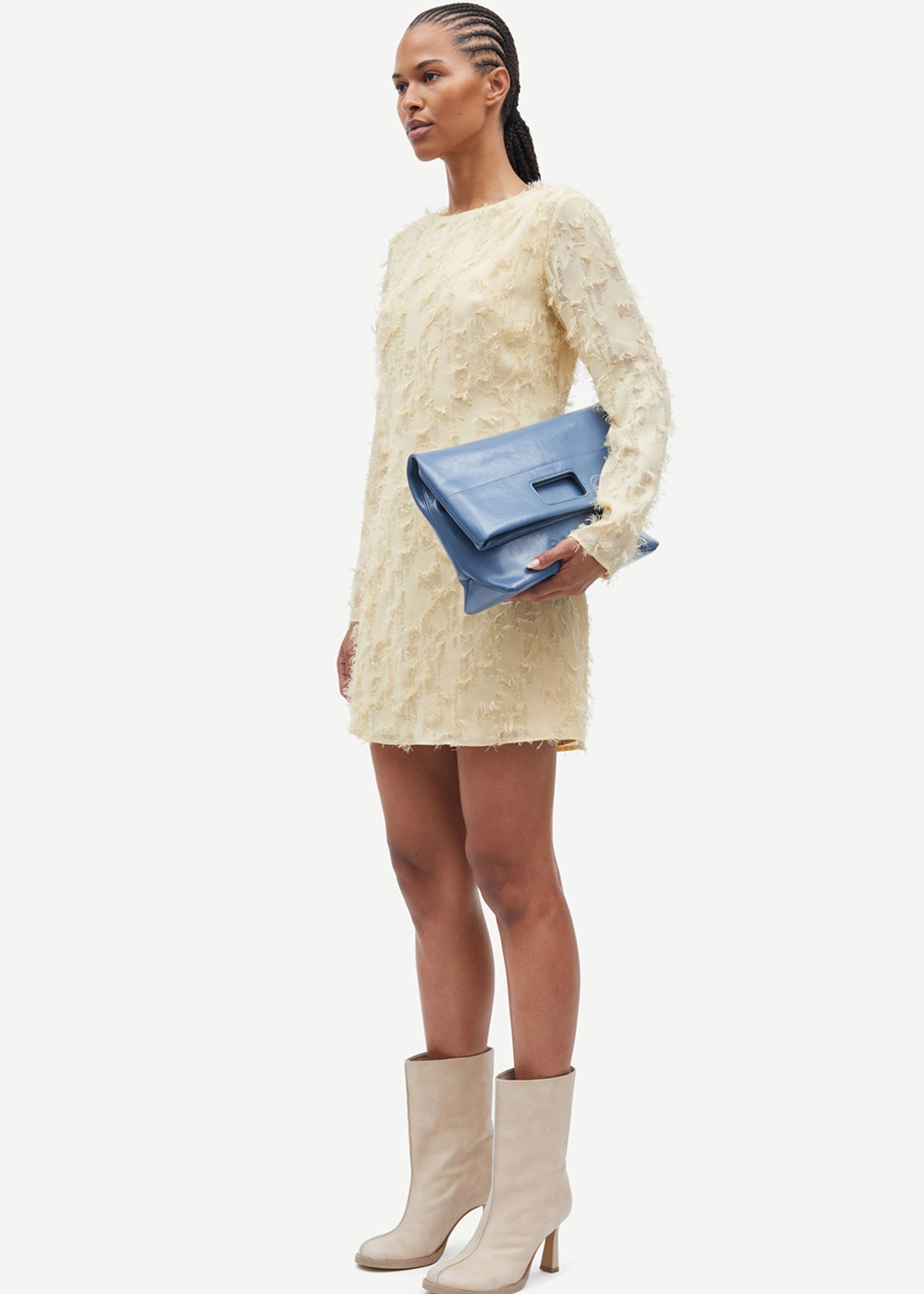 Samsøe & Samsøe - Abito - SACatalpa LS Dress - DUSTY YELLOW