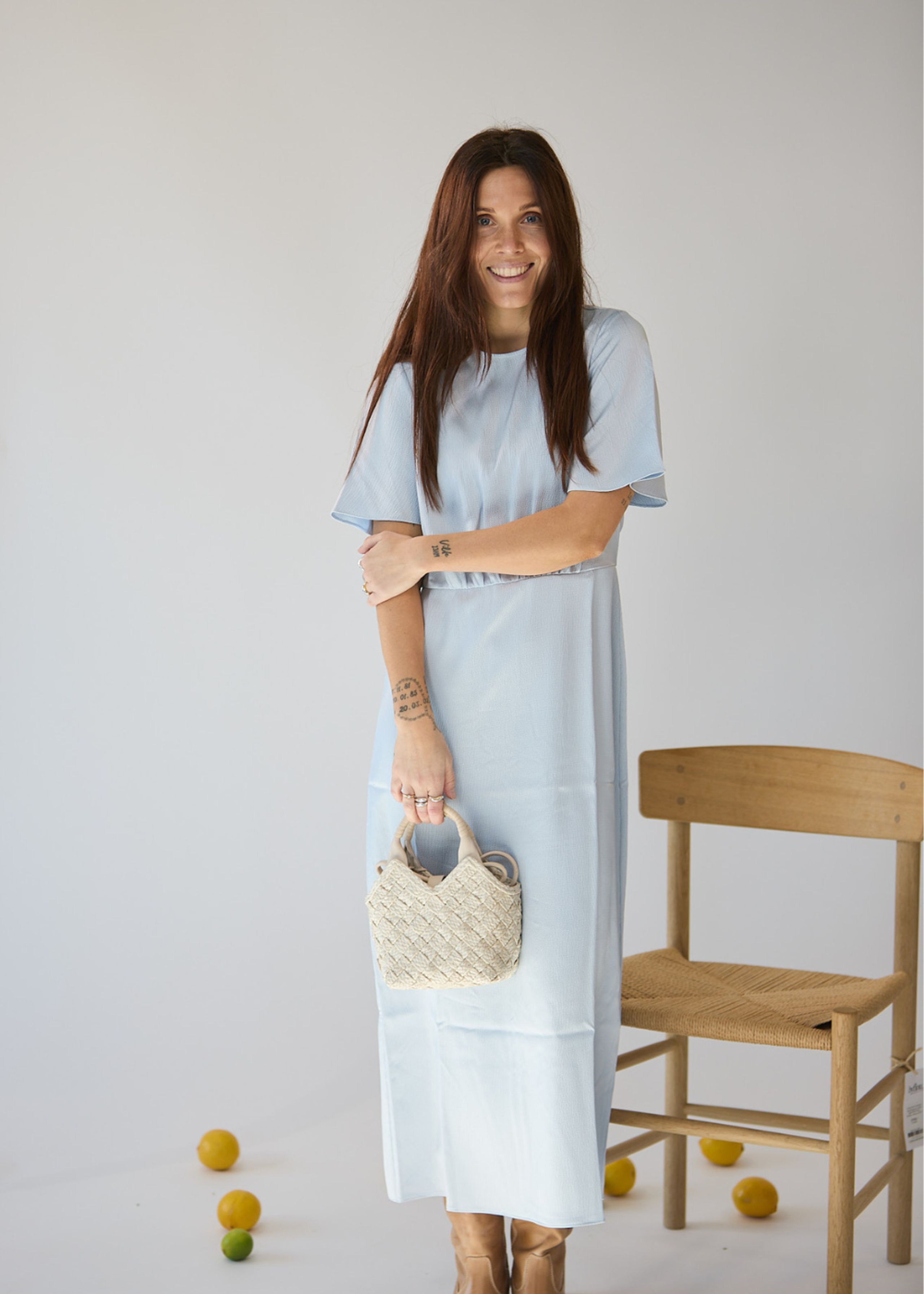 Samsøe & Samsøe - Robe - SALucindy Dress - SKYWAY