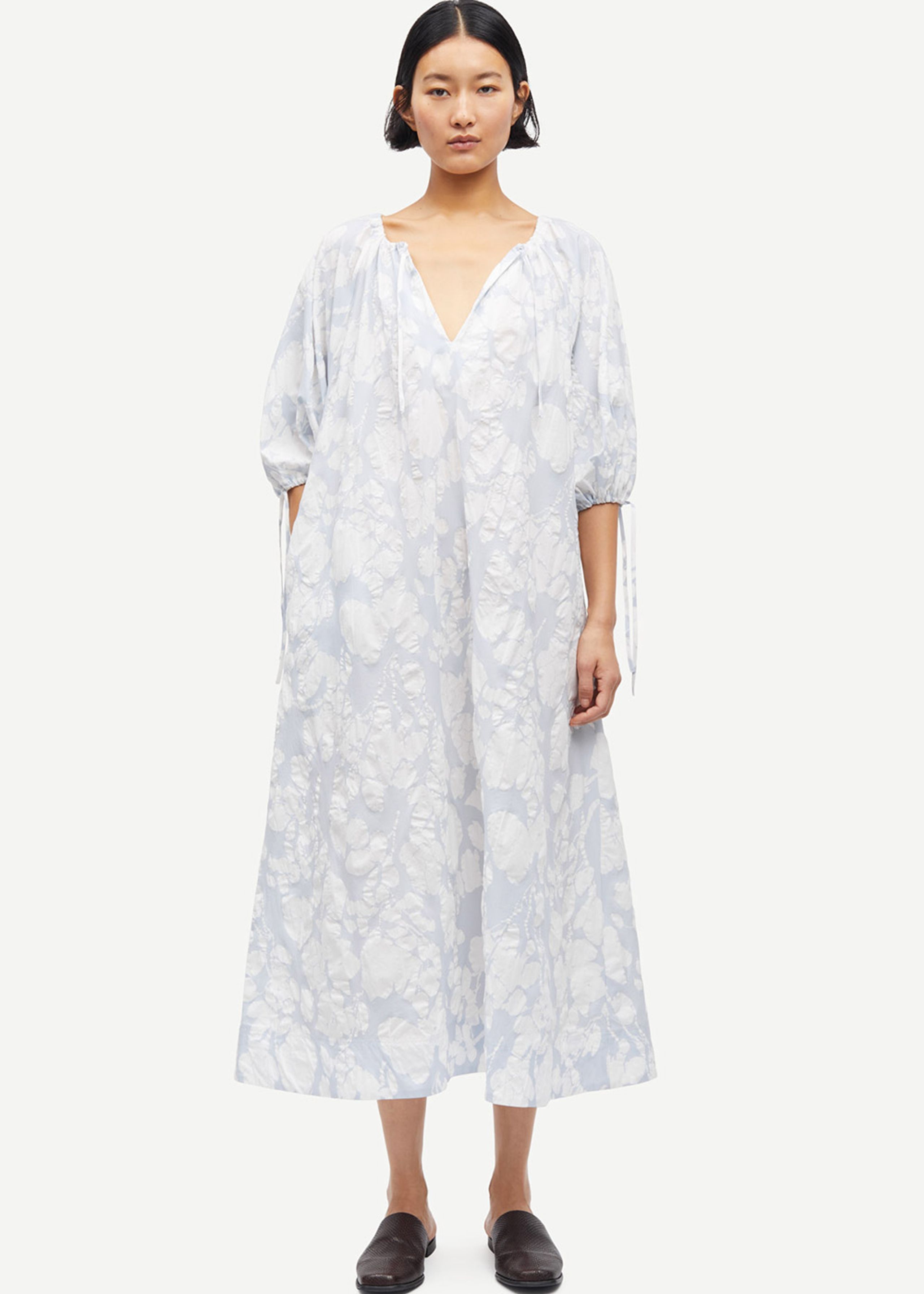 Samsøe & Samsøe - Šaty - SAMatera Dress - PEONY EGRET