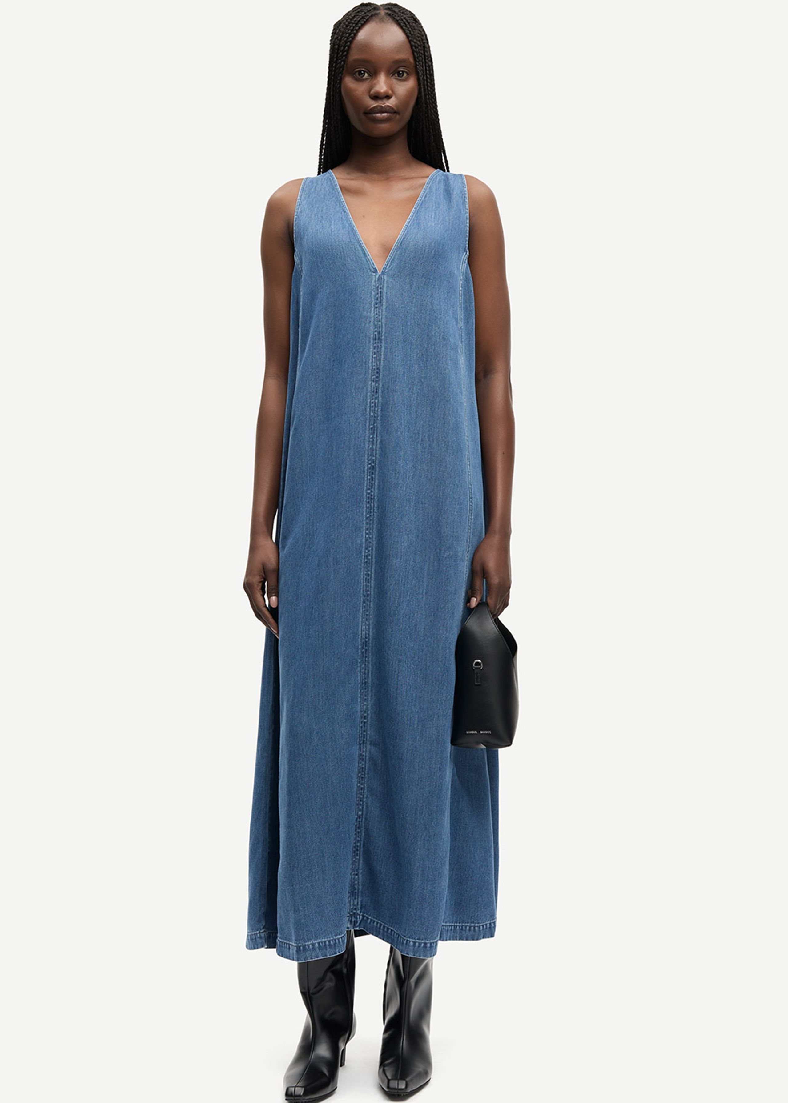 Samsøe Samsøe - Dress - F26100094 - MEDIUM DENIM BLUE