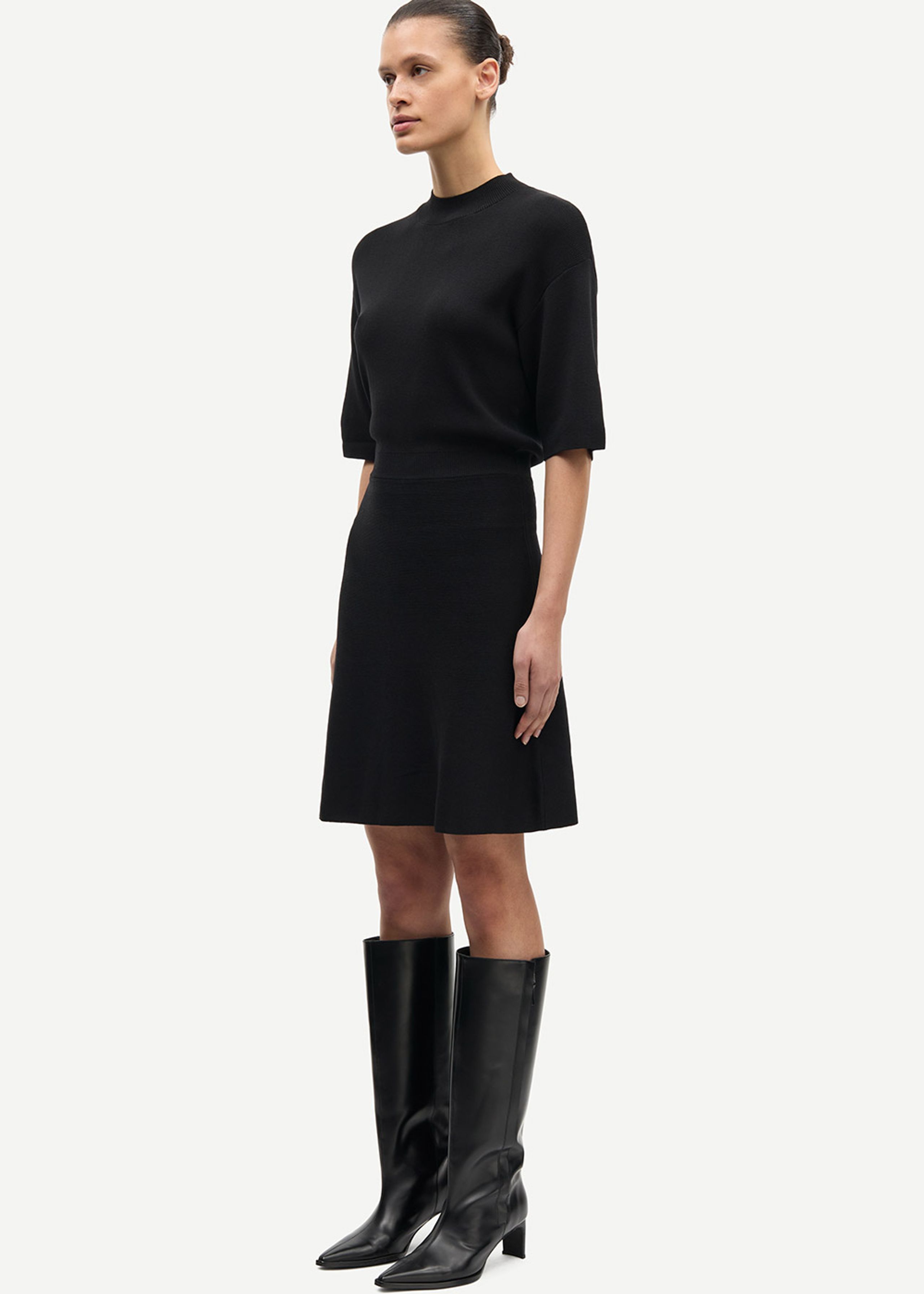 Samsøe Samsøe - Dress - SATatiana Dress - BLACK