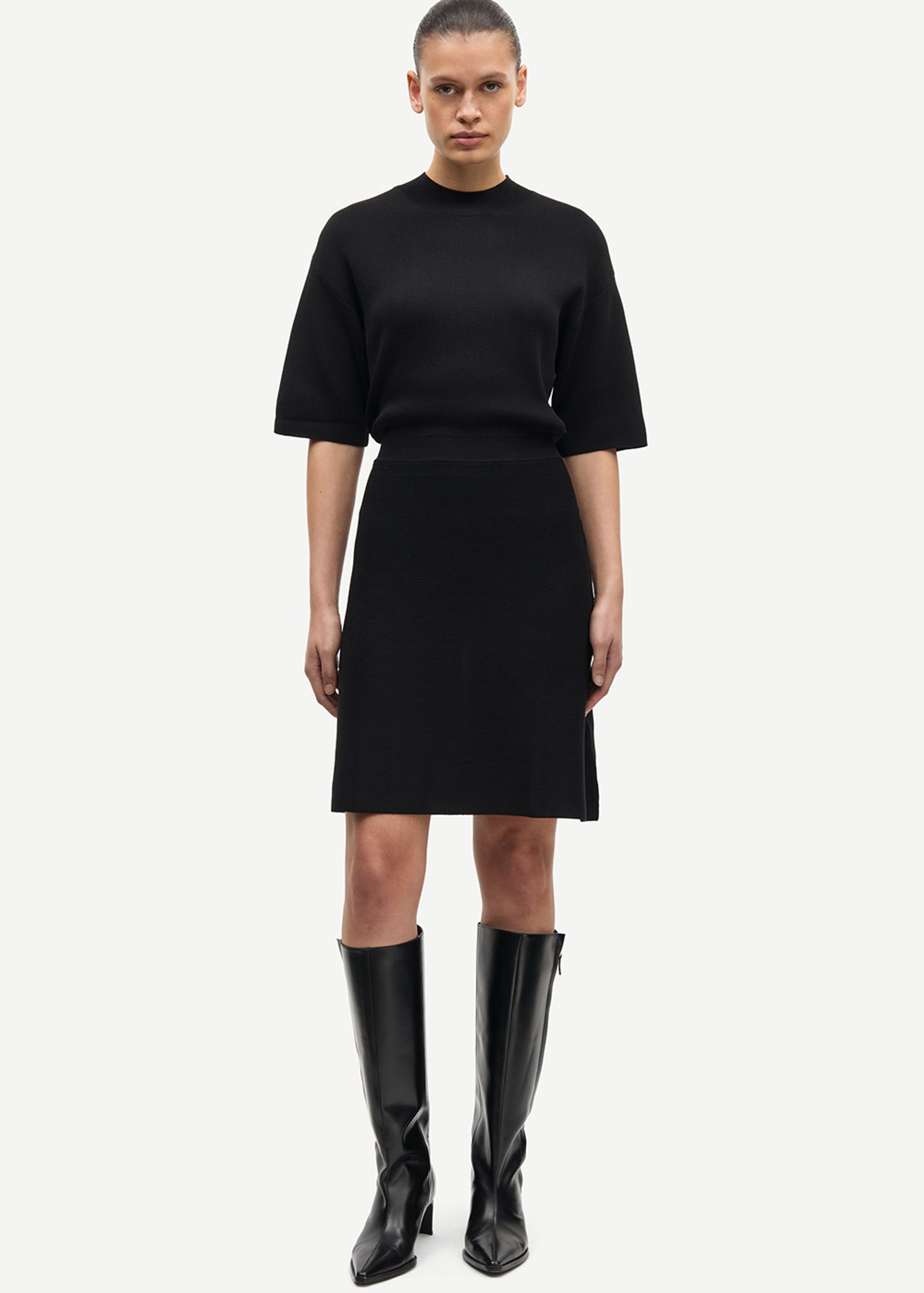 Samsøe Samsøe - Dress - SATatiana Dress - BLACK