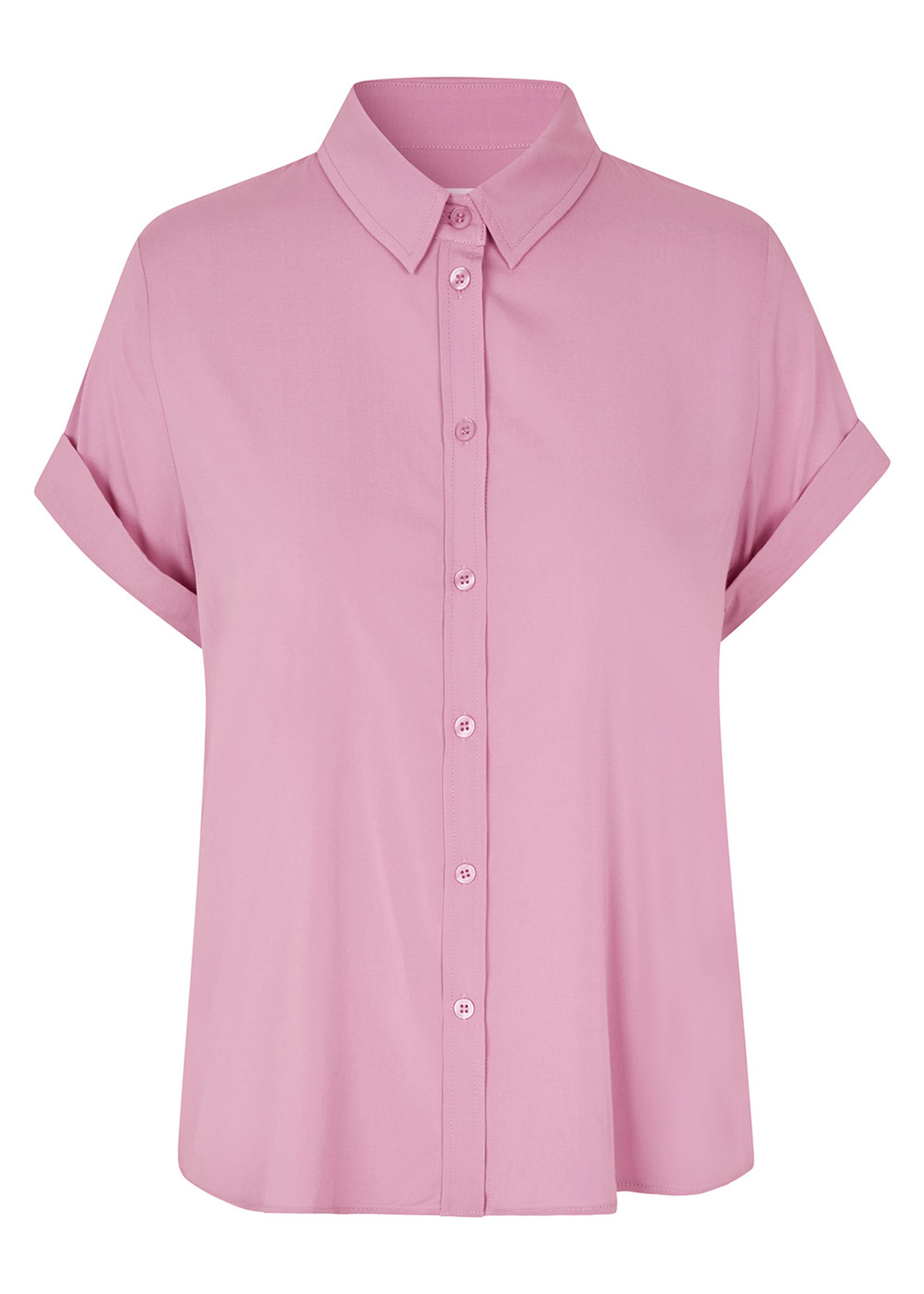 Samsøe & Samsøe - Skjorte - Majan SS Shirt - Orchid Haze