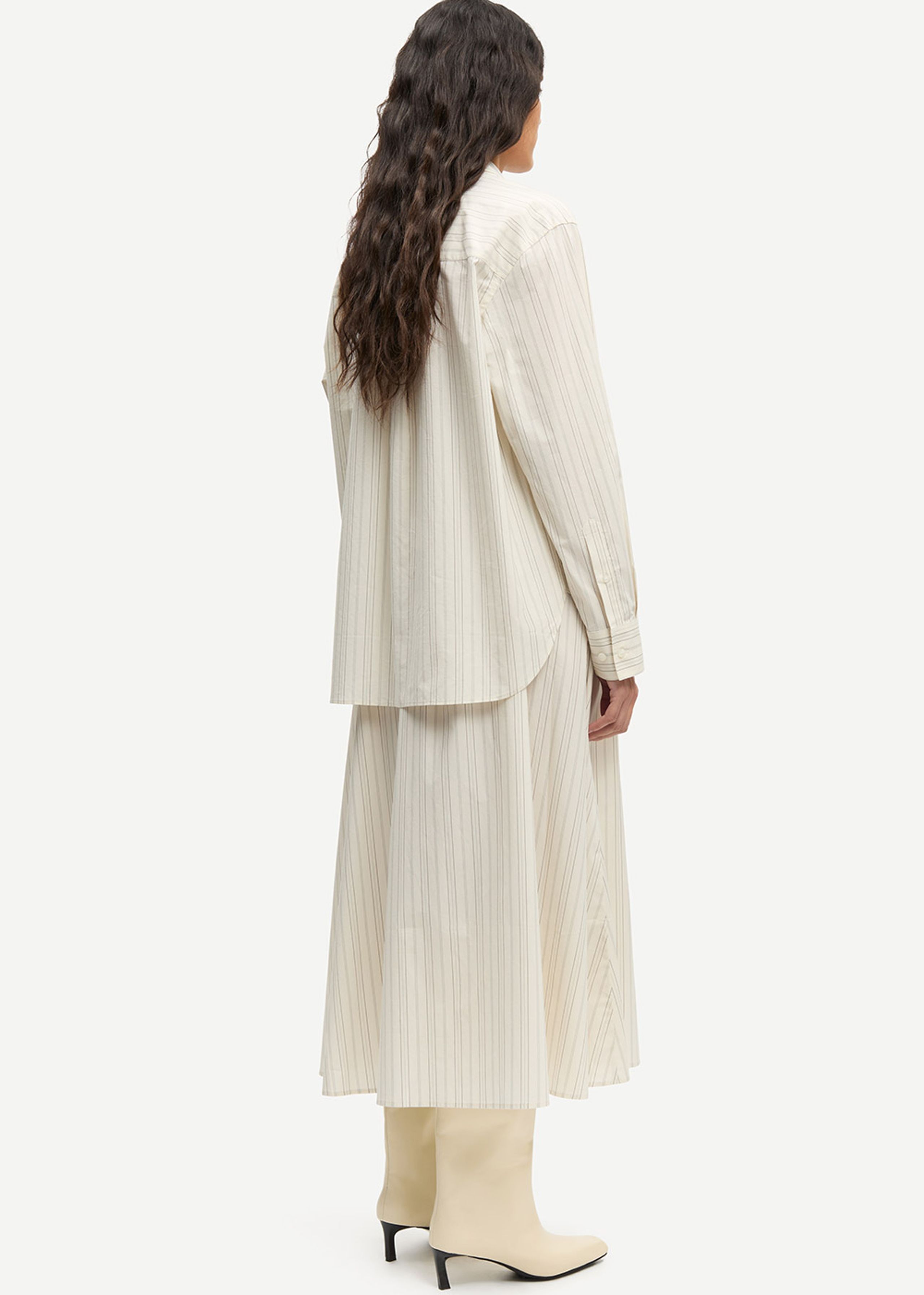 Samsøe Samsøe - Shirt - SALova Pocket Shirt - BONE ST.