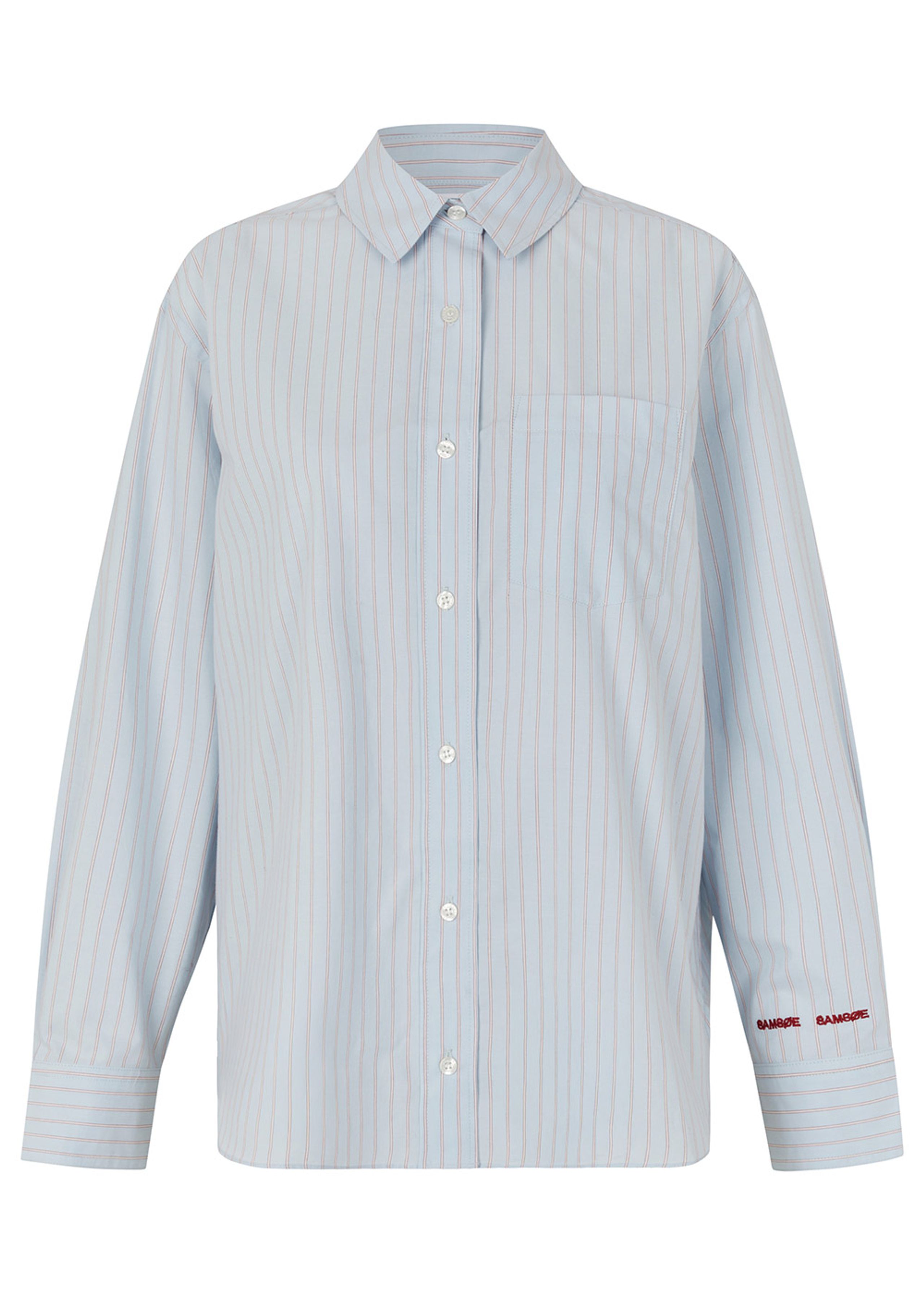 Samsøe Samsøe - Shirt - SALova Pocket Shirt - RUGBY BLUE ST