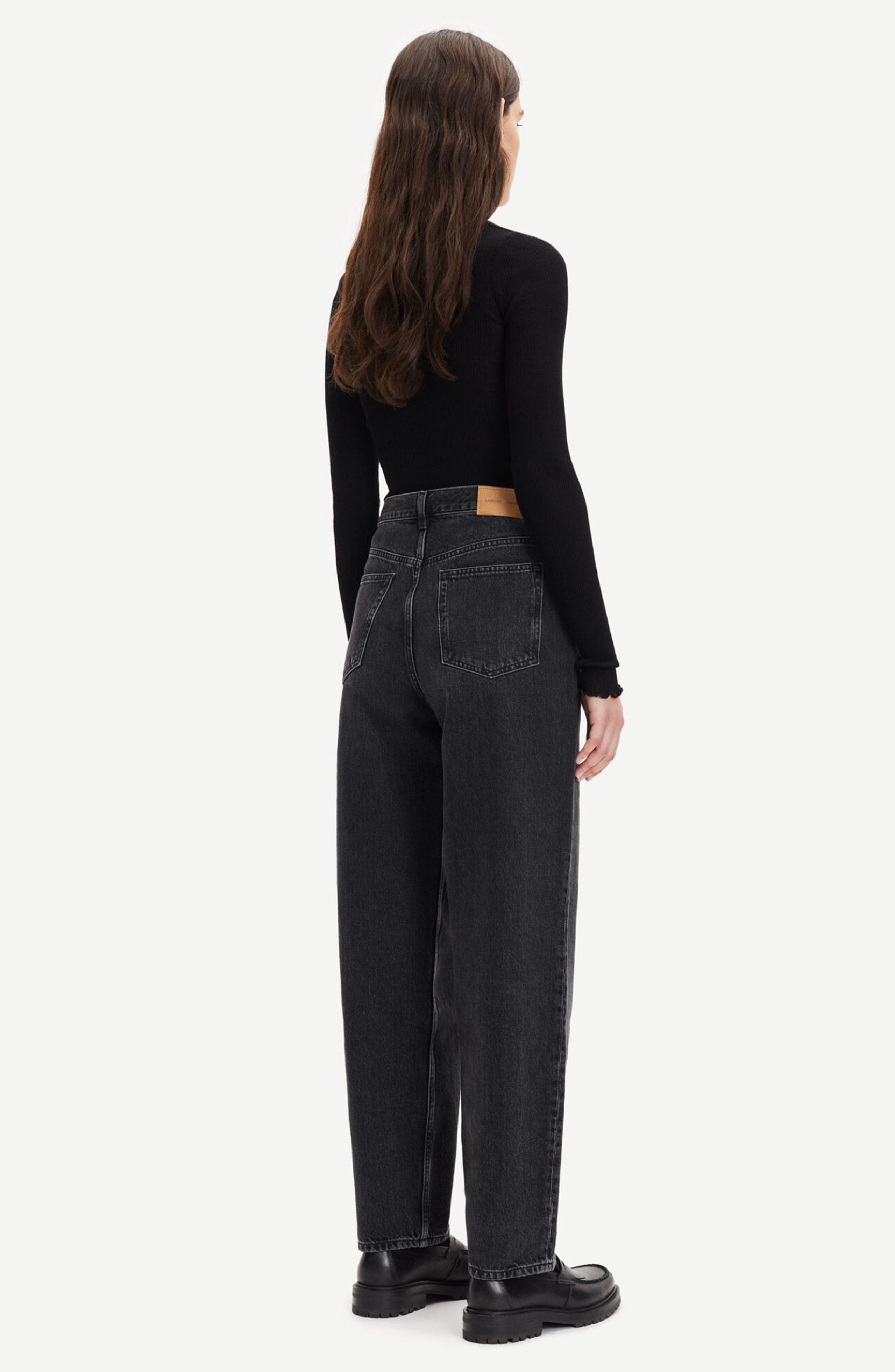 Samsøe & Samsøe - Knit - Doudo T-shirt LS - Black