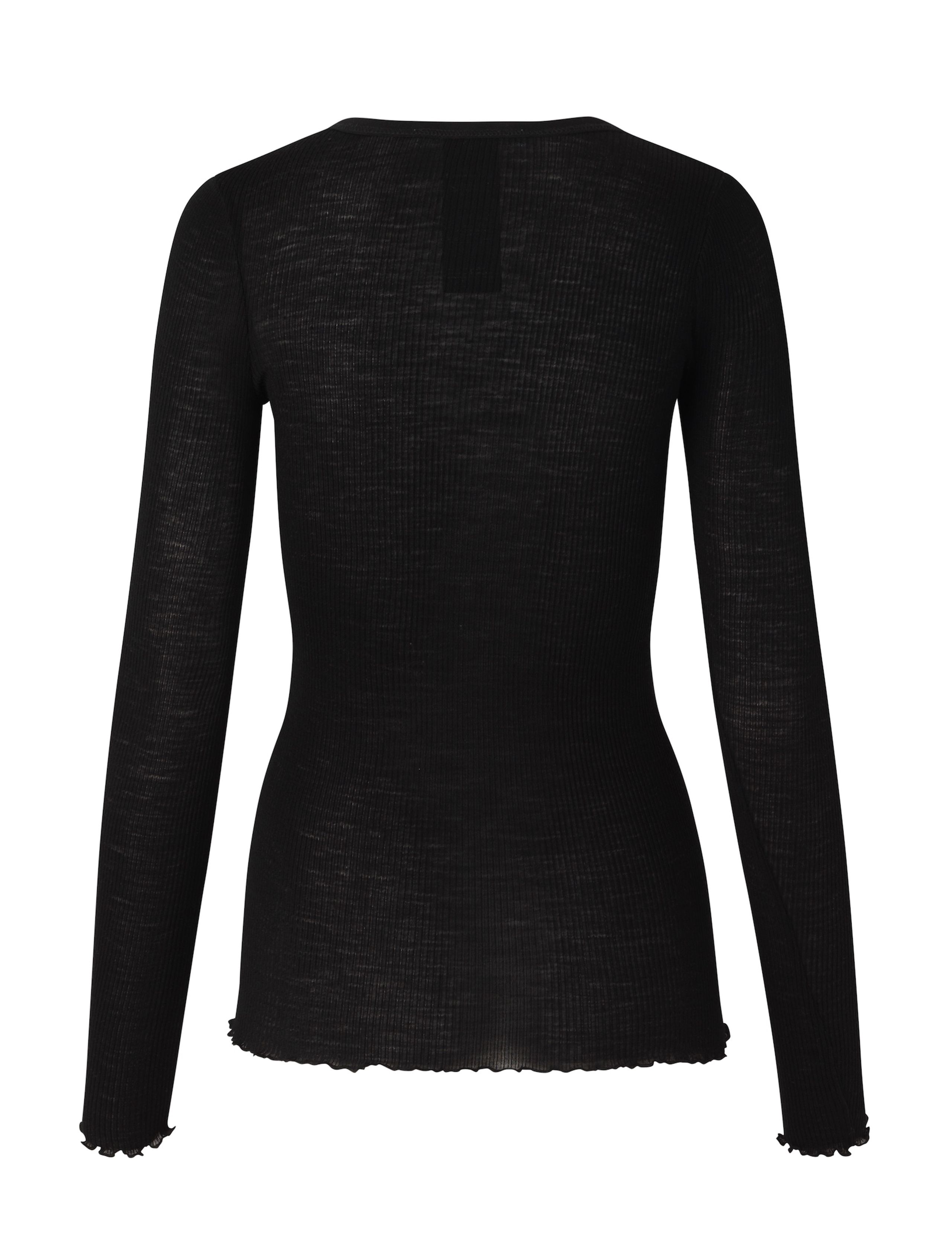 Samsøe & Samsøe - Knit - Doudo T-shirt LS - Black