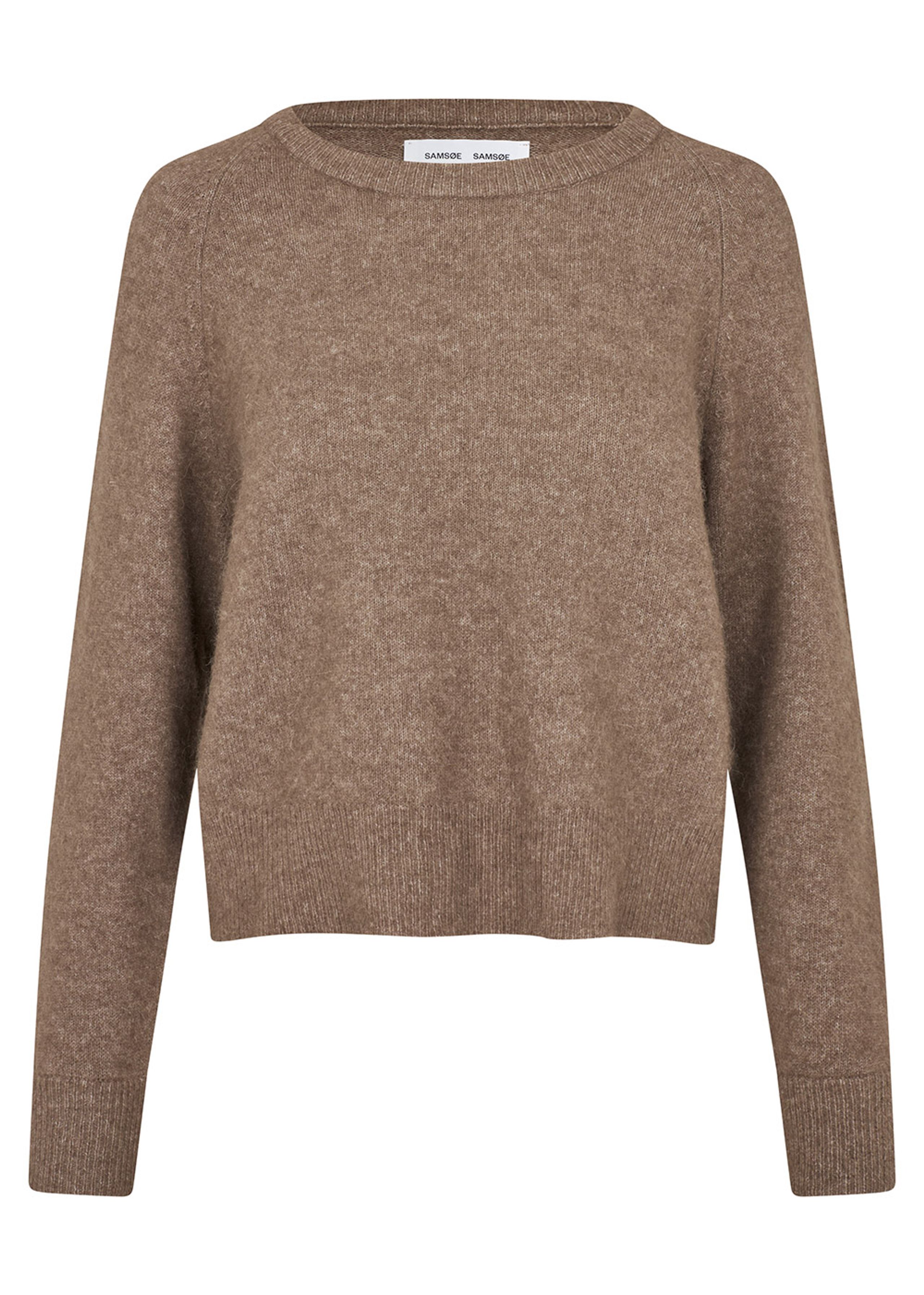 Samsøe Samsøe - Strickware - Nor O-N Short - Fossil