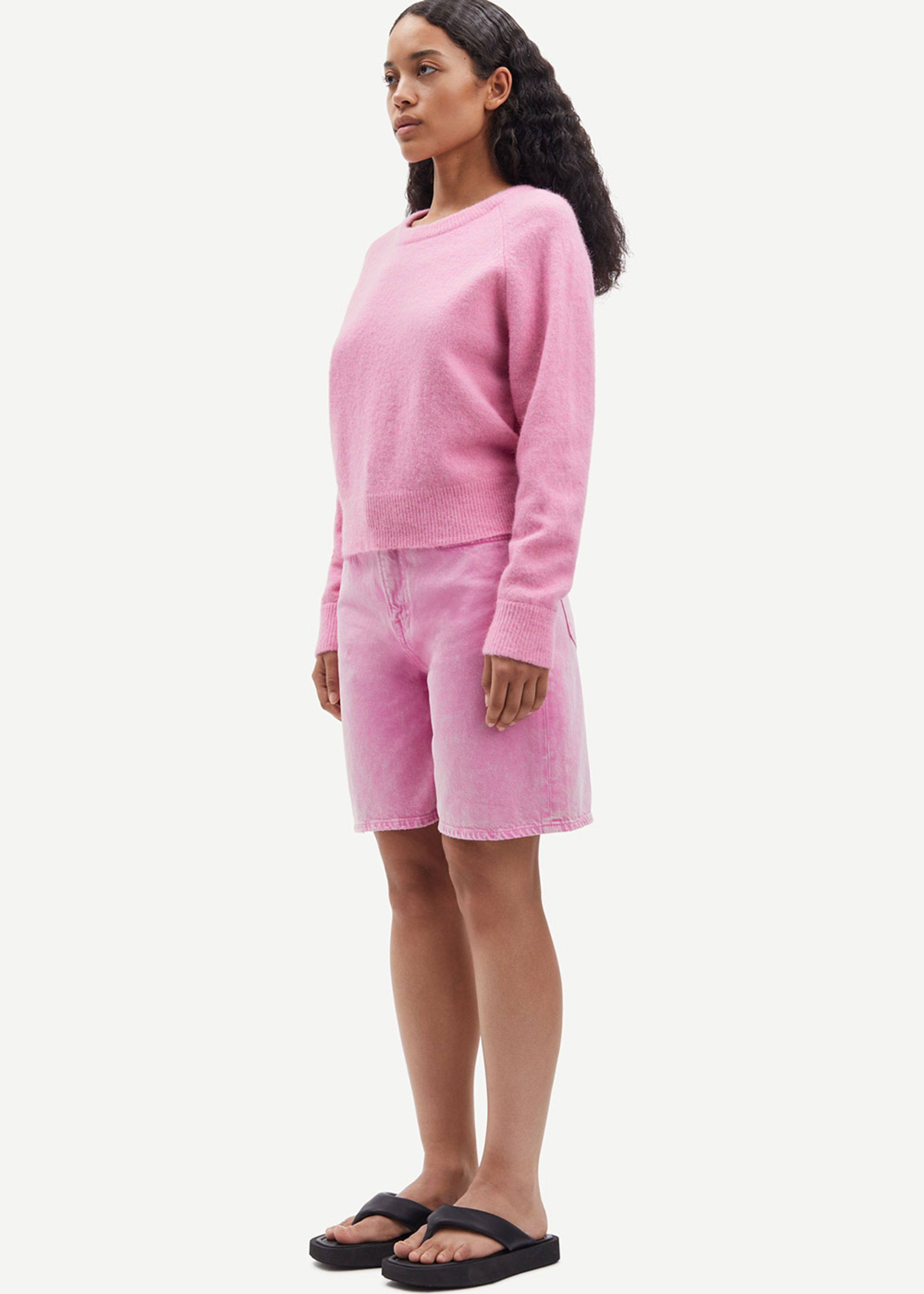 Samsøe & Samsøe - Tricotar - Nor O-N Short - ORCHID SMOKE