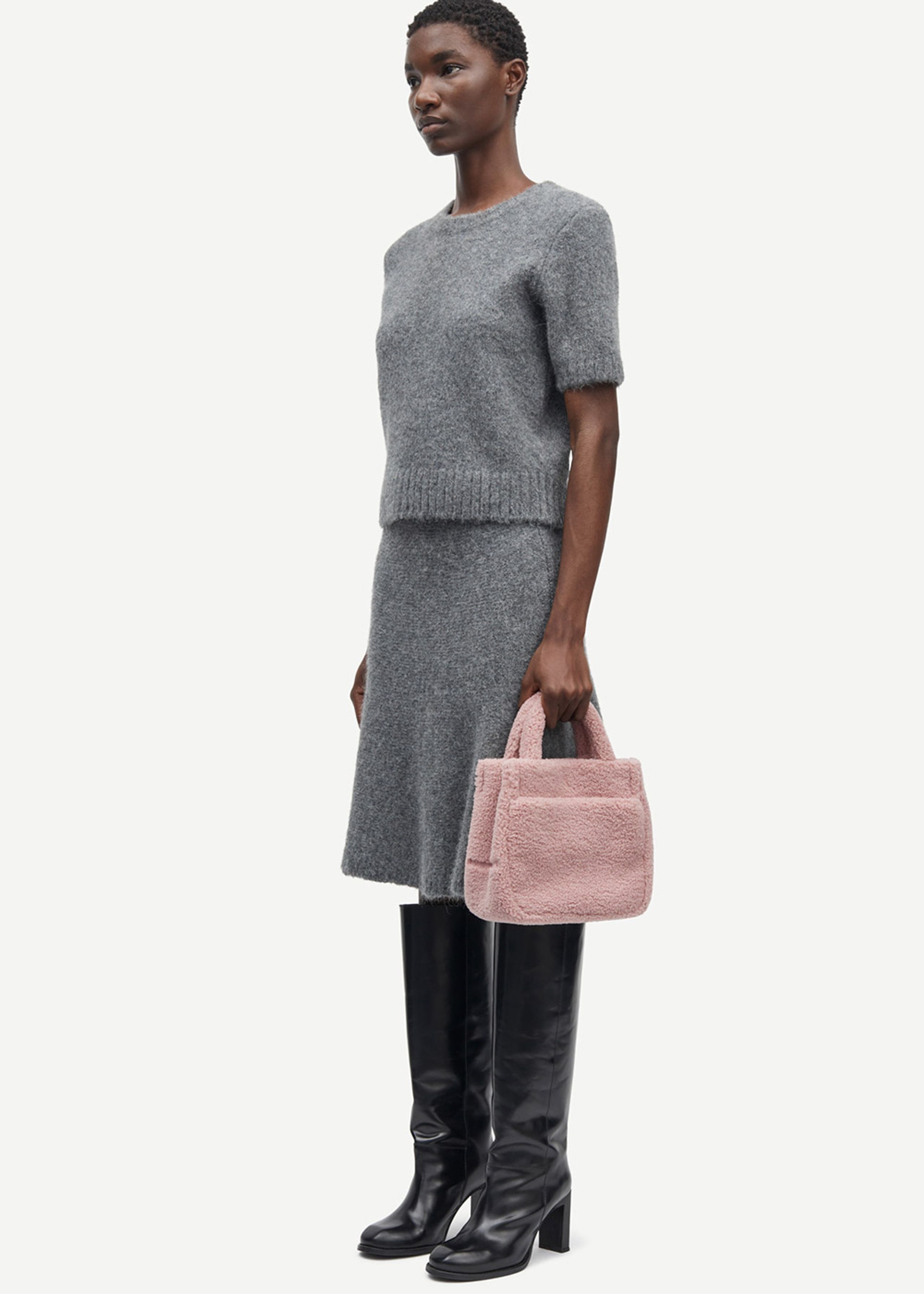 Samsøe & Samsøe - Strickware - SAJeanne Top - Iron Gate