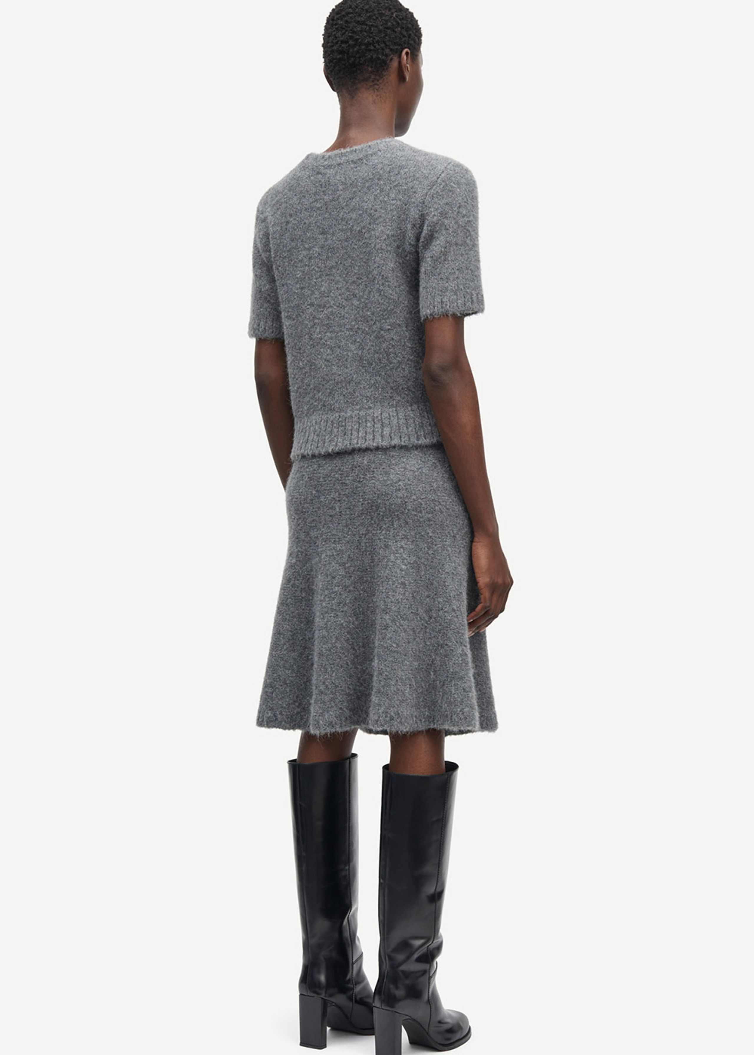 Samsøe & Samsøe - Strickware - SAJeanne Top - Iron Gate